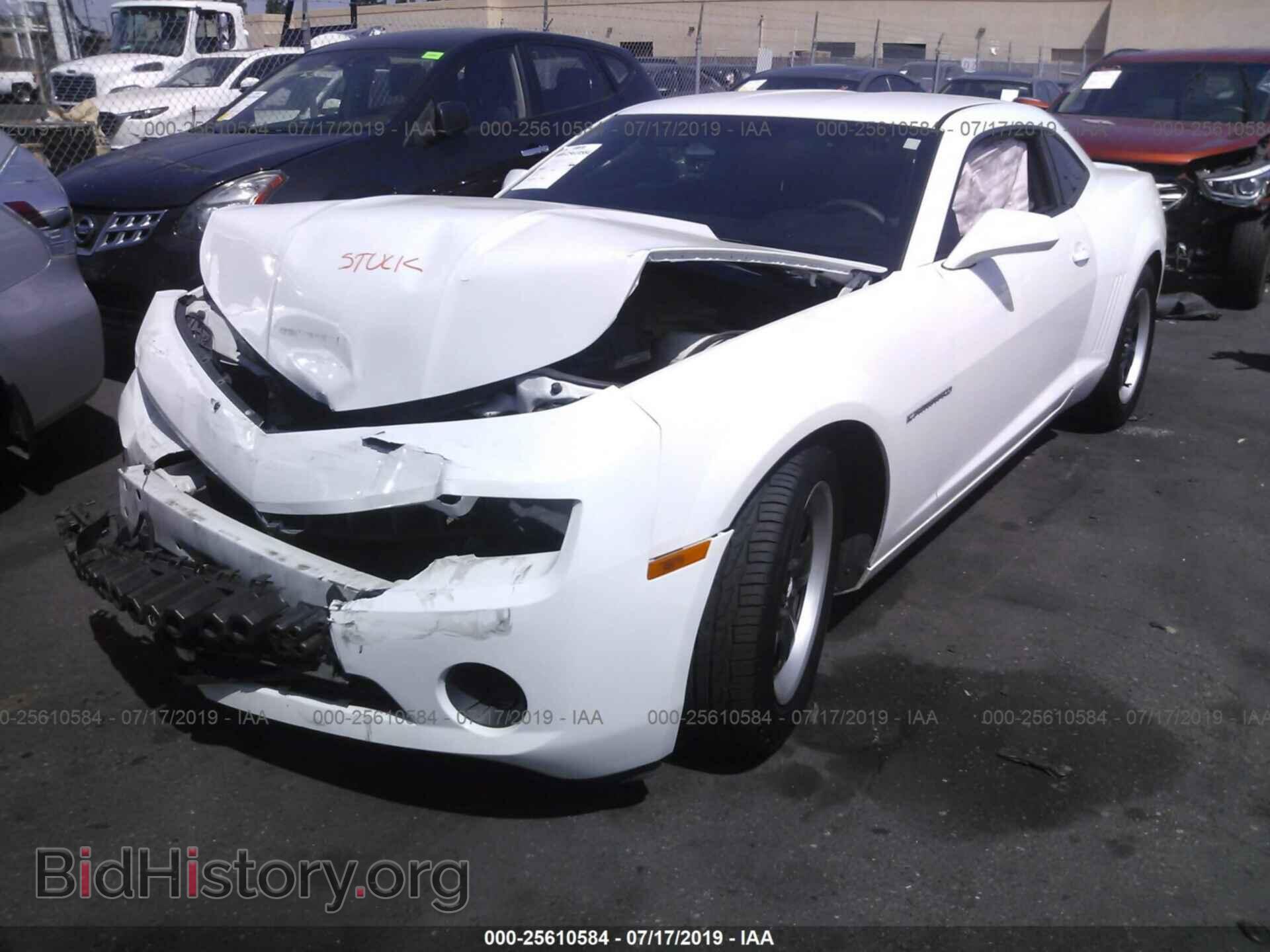 2013 CHEVROLET CAMARO - VIN: 2G1FA1E33D9158272 - Photo 2