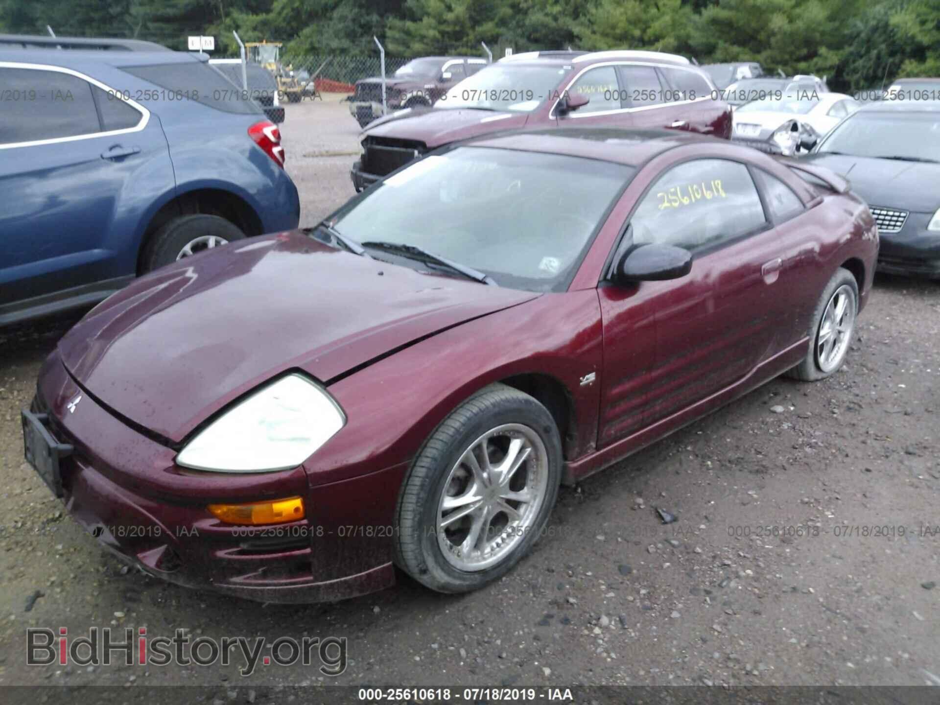 2003 MITSUBISHI ECLIPSE - VIN: 4A3AC74H03E113441 - Фото 2