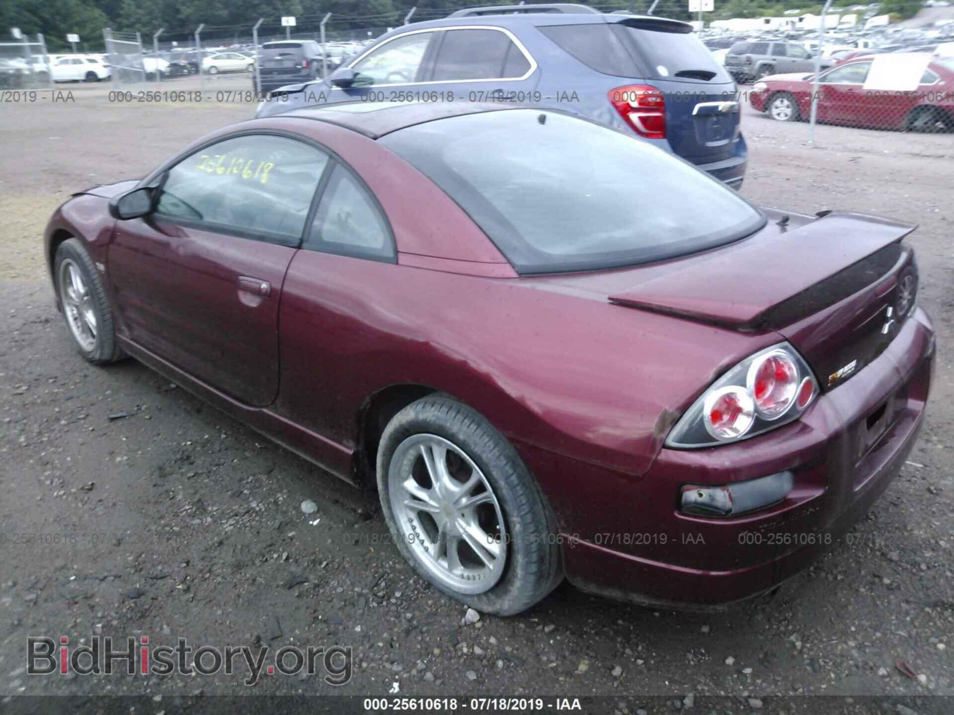 2003 MITSUBISHI ECLIPSE - VIN: 4A3AC74H03E113441 - Фото 3