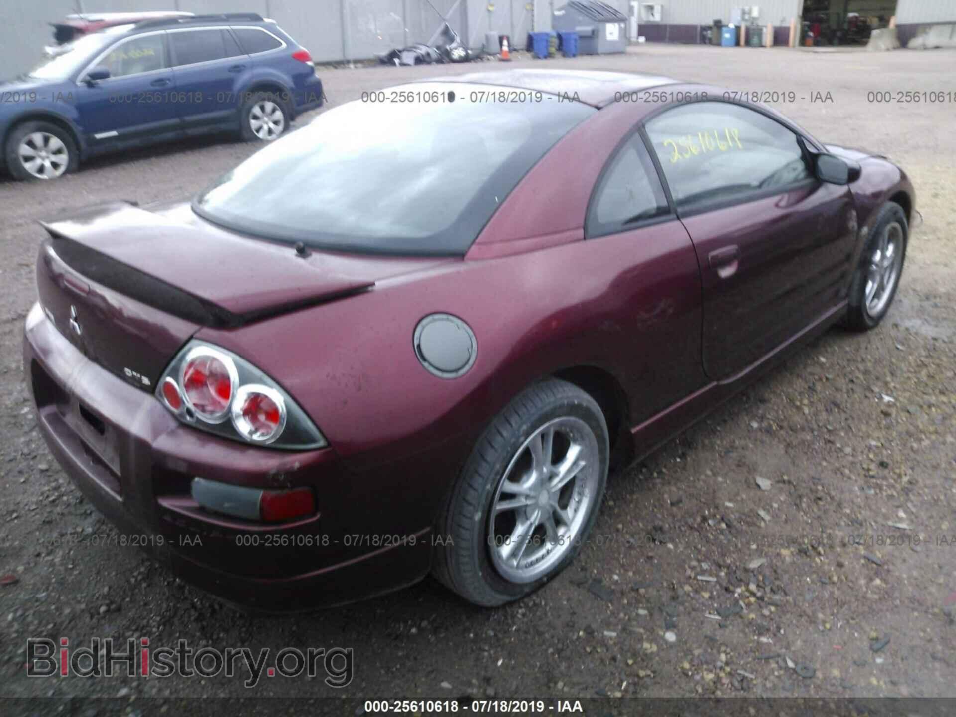 2003 MITSUBISHI ECLIPSE - VIN: 4A3AC74H03E113441 - Фото 4
