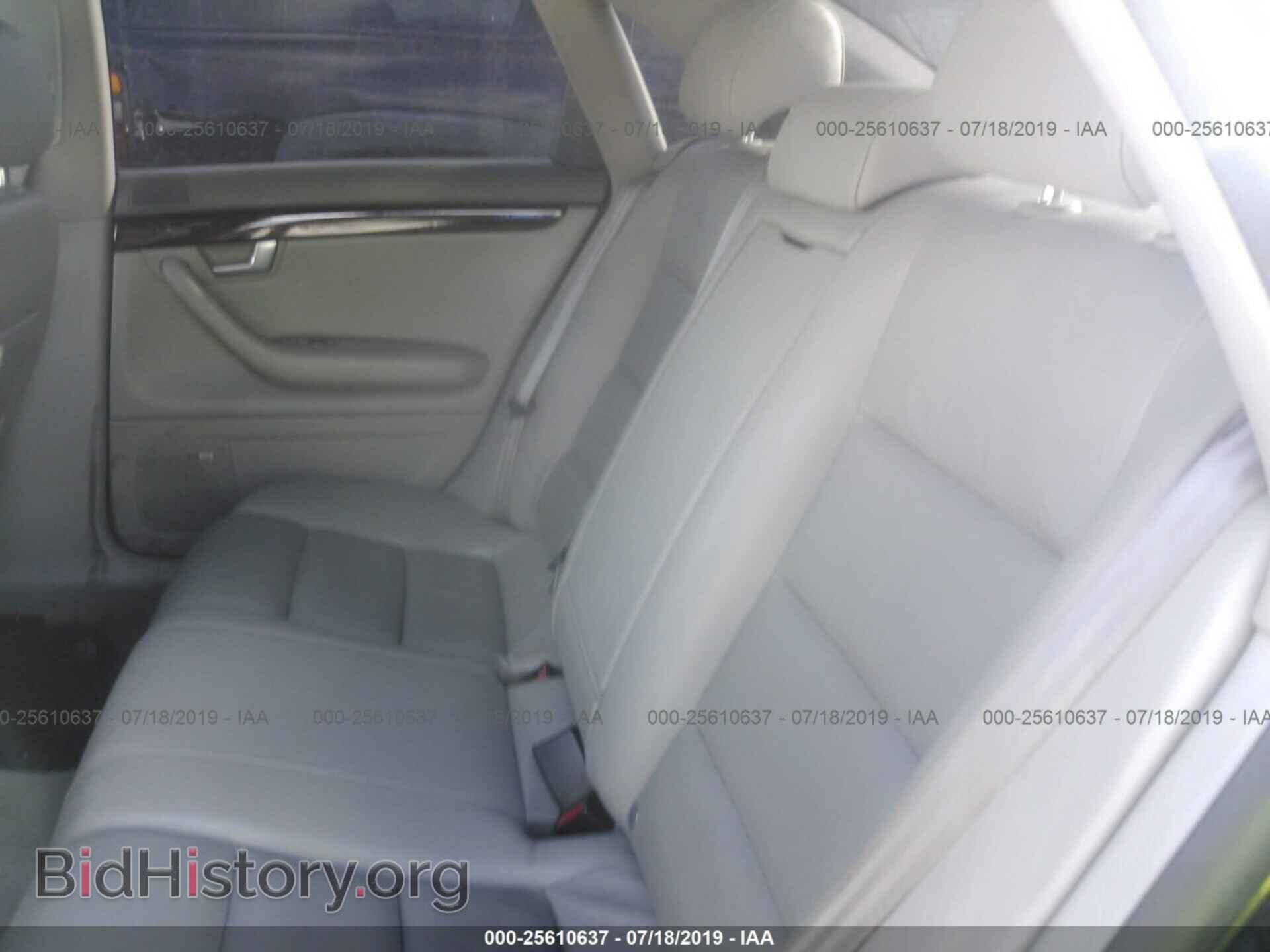 2005 AUDI A4 - VIN: WAUJT68E65A053735 - Фото 8