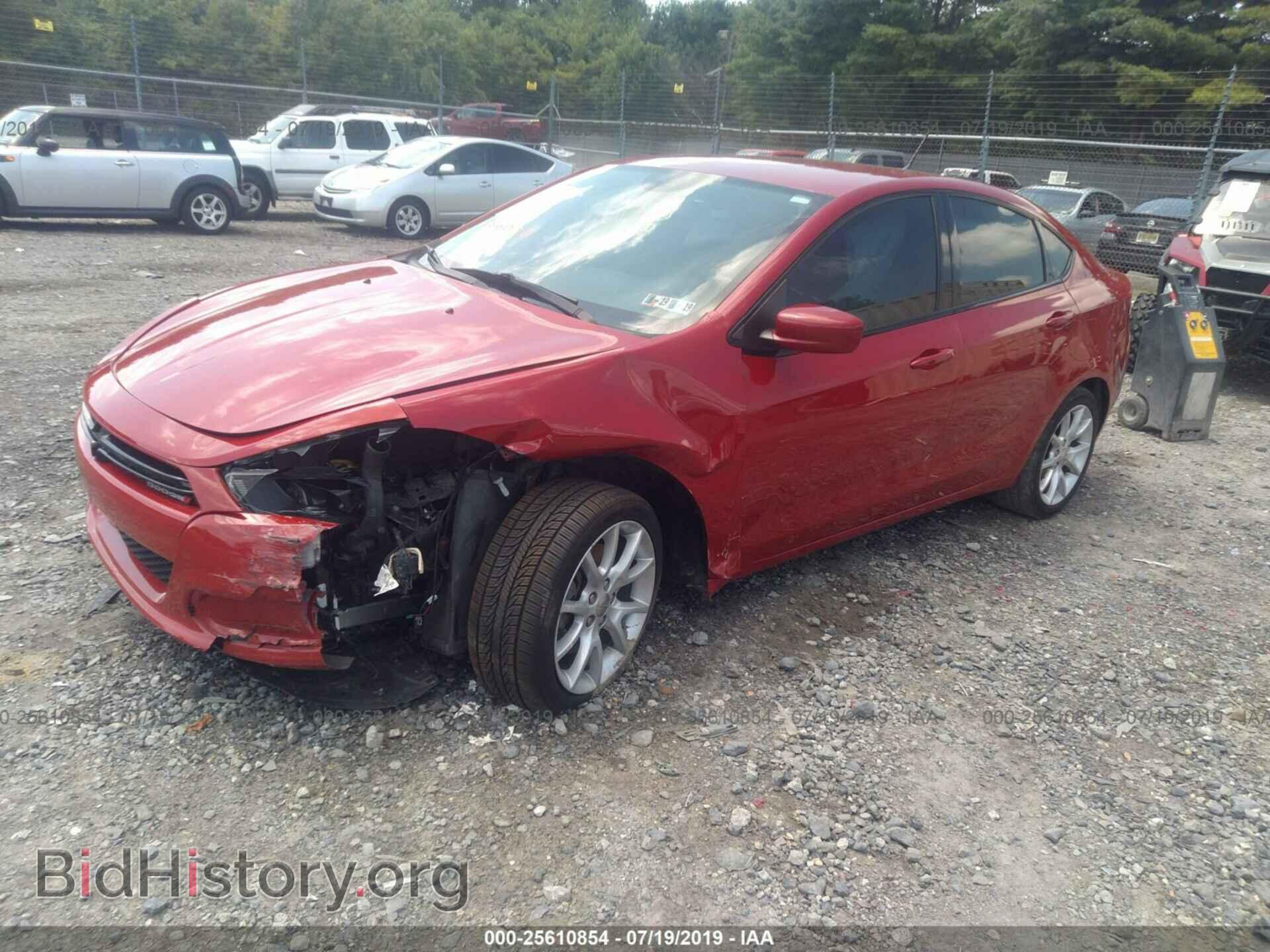 2013 DODGE DART - VIN: 1C3CDFBA2DD324113 - Фото 2