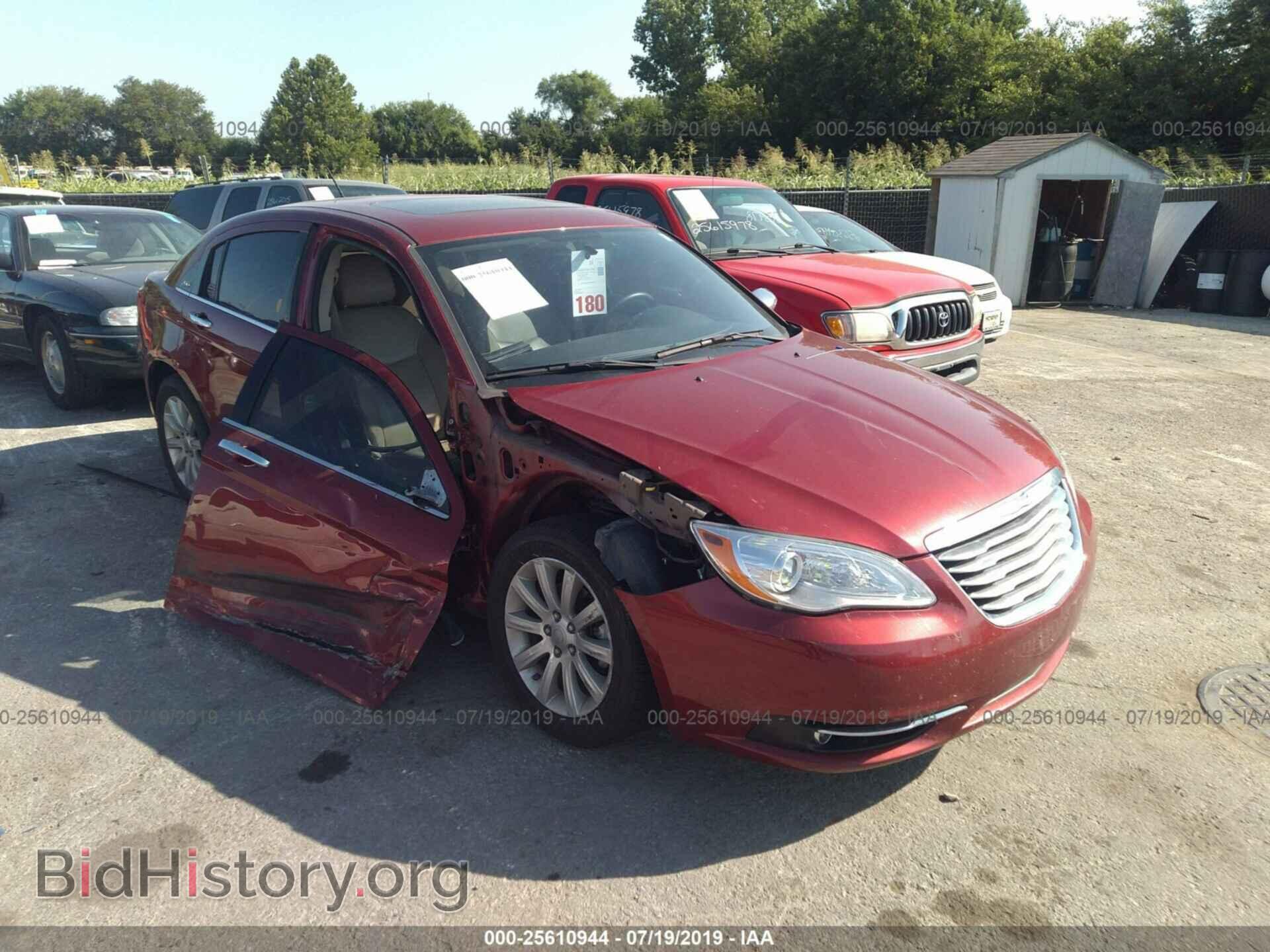 Фотография 1C3CCBCG7DN618941 - CHRYSLER 200 2013