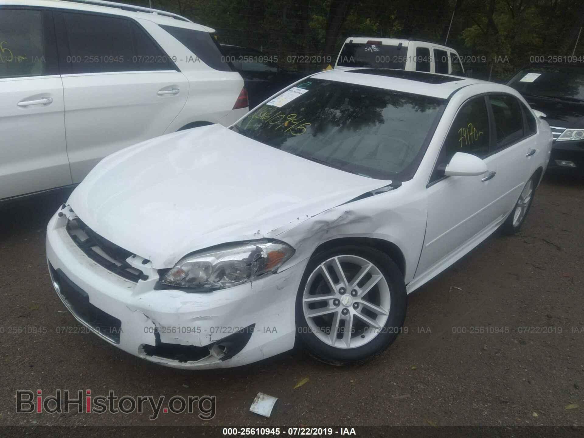 2012 CHEVROLET IMPALA - VIN: 2G1WC5E38C1161635 - Фото 2