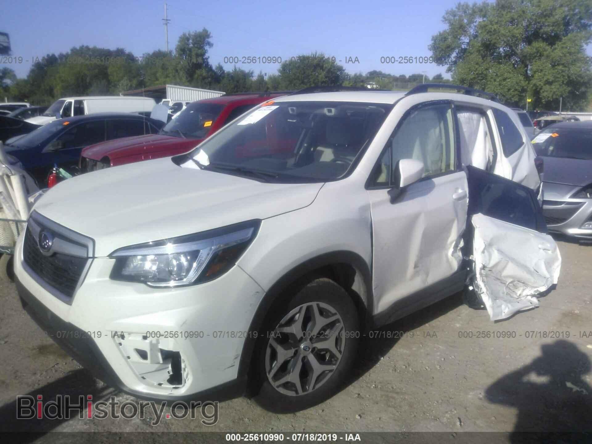 2019 SUBARU FORESTER - VIN: JF2SKAECXKH462406 - Фото 2