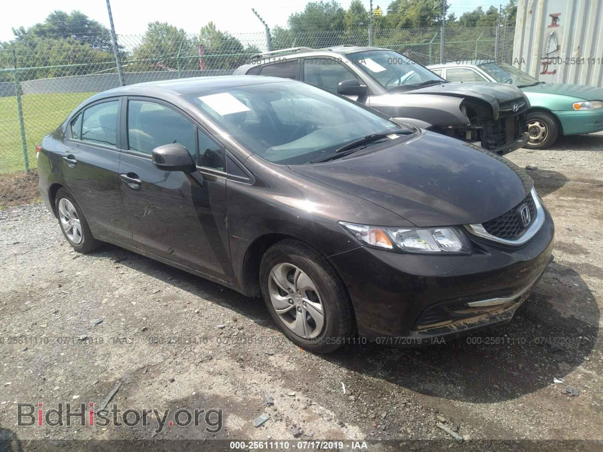 Фотография 19XFB2F55DE204437 - HONDA CIVIC 2013