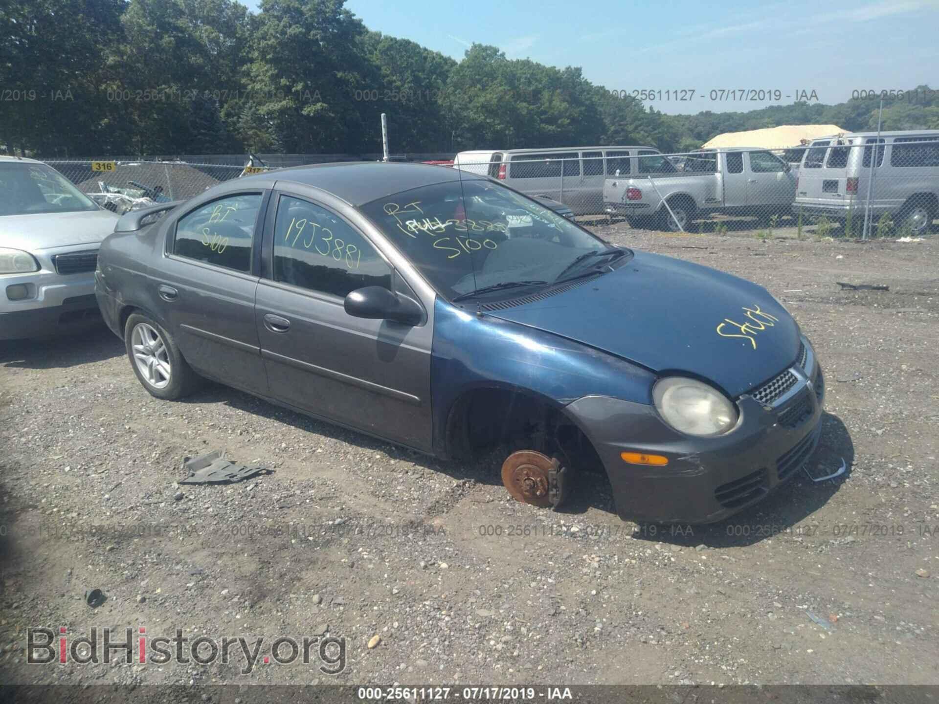 Photo 1B3ES56C23D260476 - DODGE NEON 2003