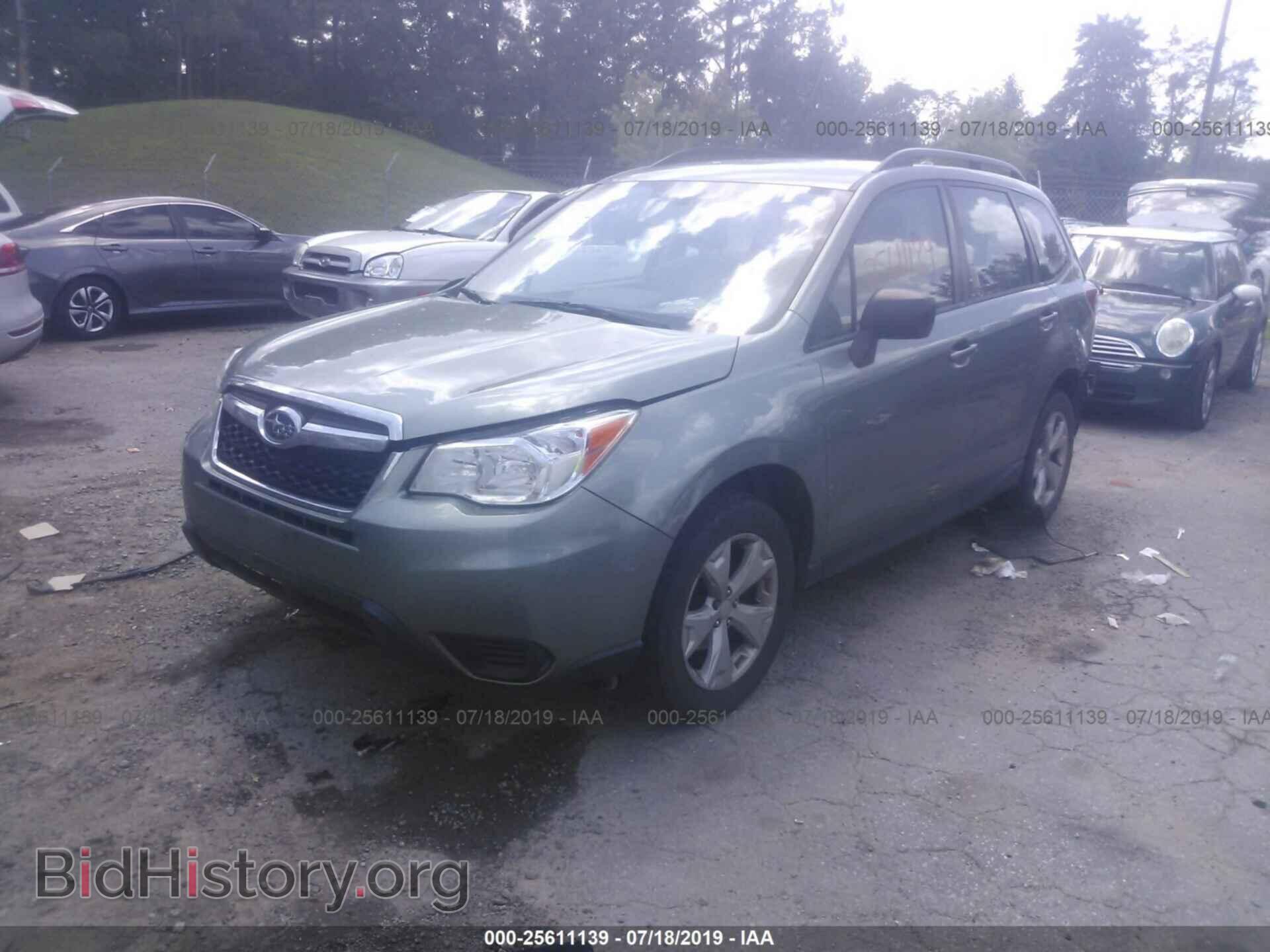2016 SUBARU FORESTER - VIN: JF2SJABC3GH439743 - Фото 2