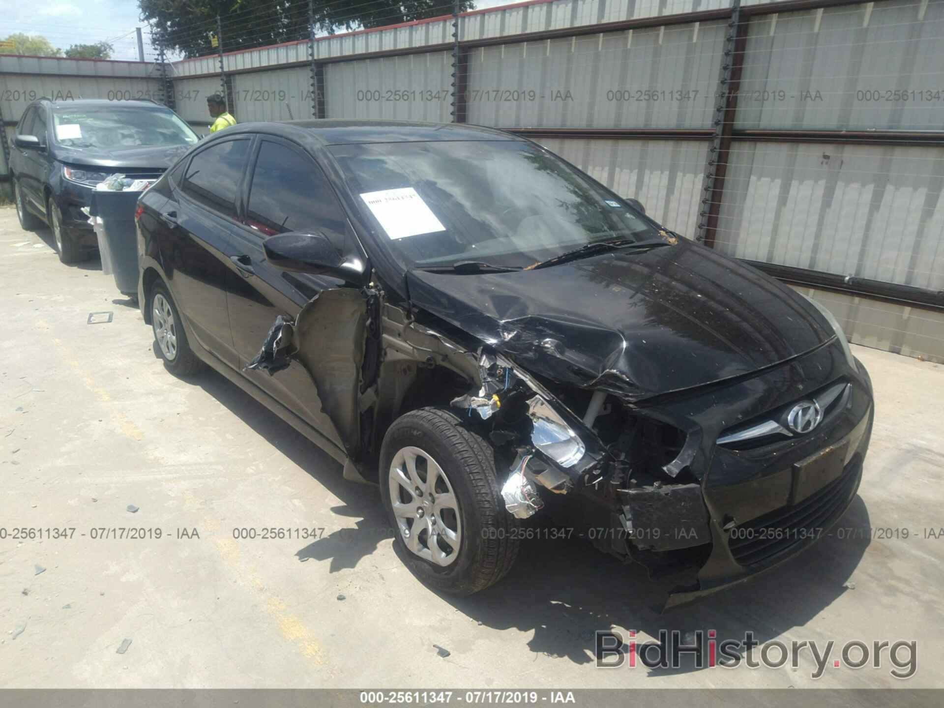 Photo KMHCT4AEXDU424446 - HYUNDAI ACCENT 2013