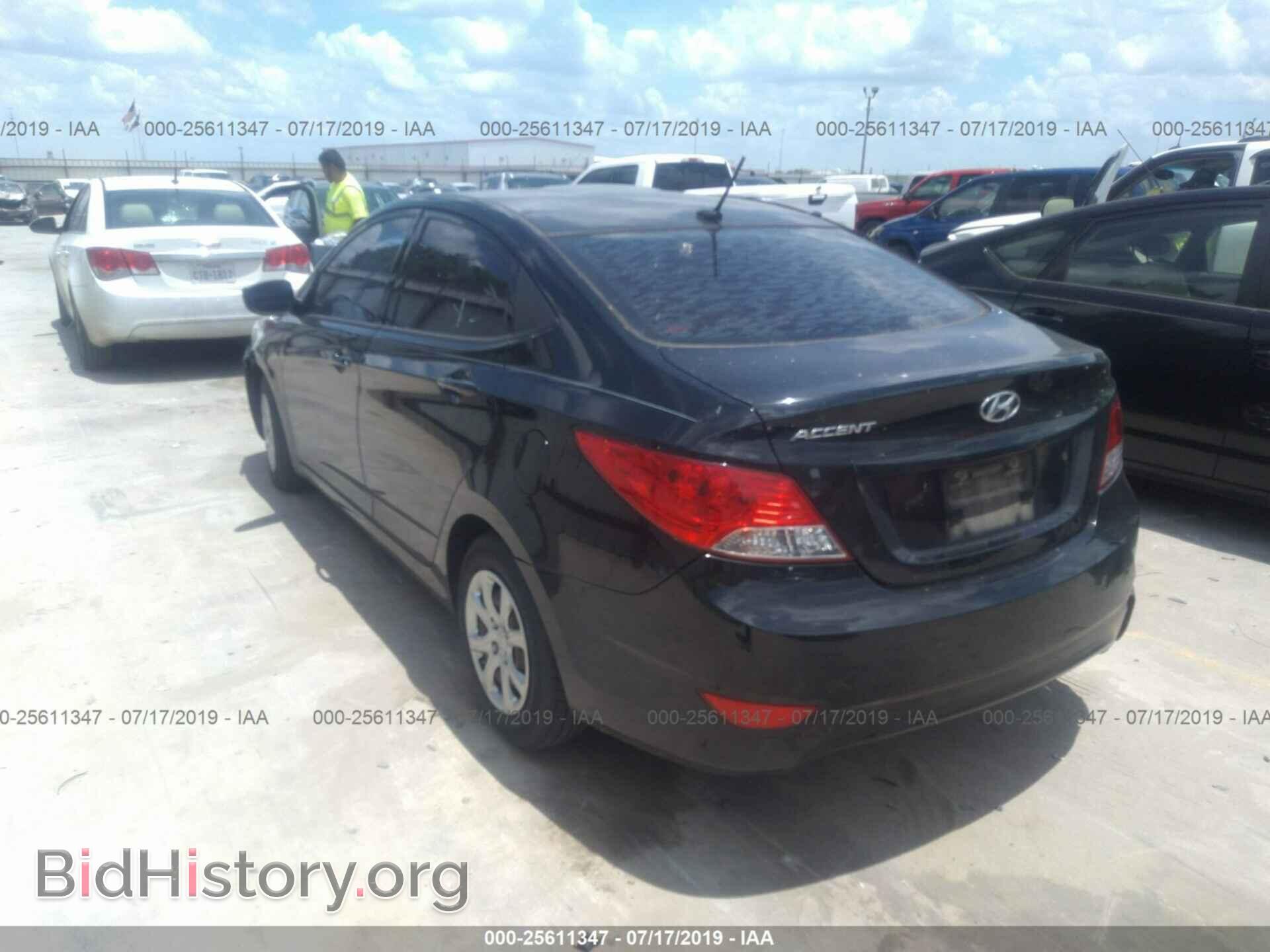 2013 HYUNDAI ACCENT - VIN: KMHCT4AEXDU424446 - Фото 3