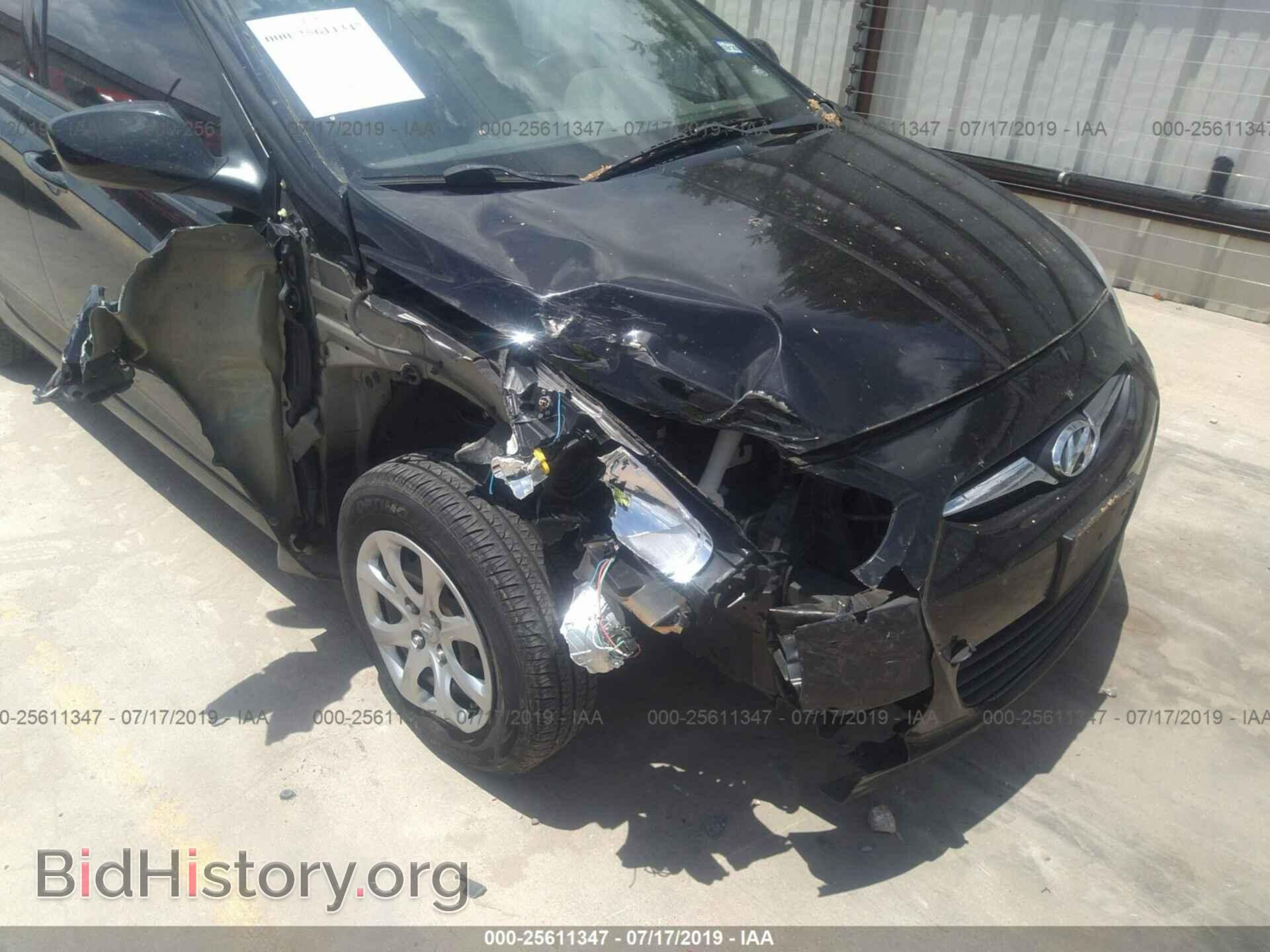 2013 HYUNDAI ACCENT - VIN: KMHCT4AEXDU424446 - Фото 6