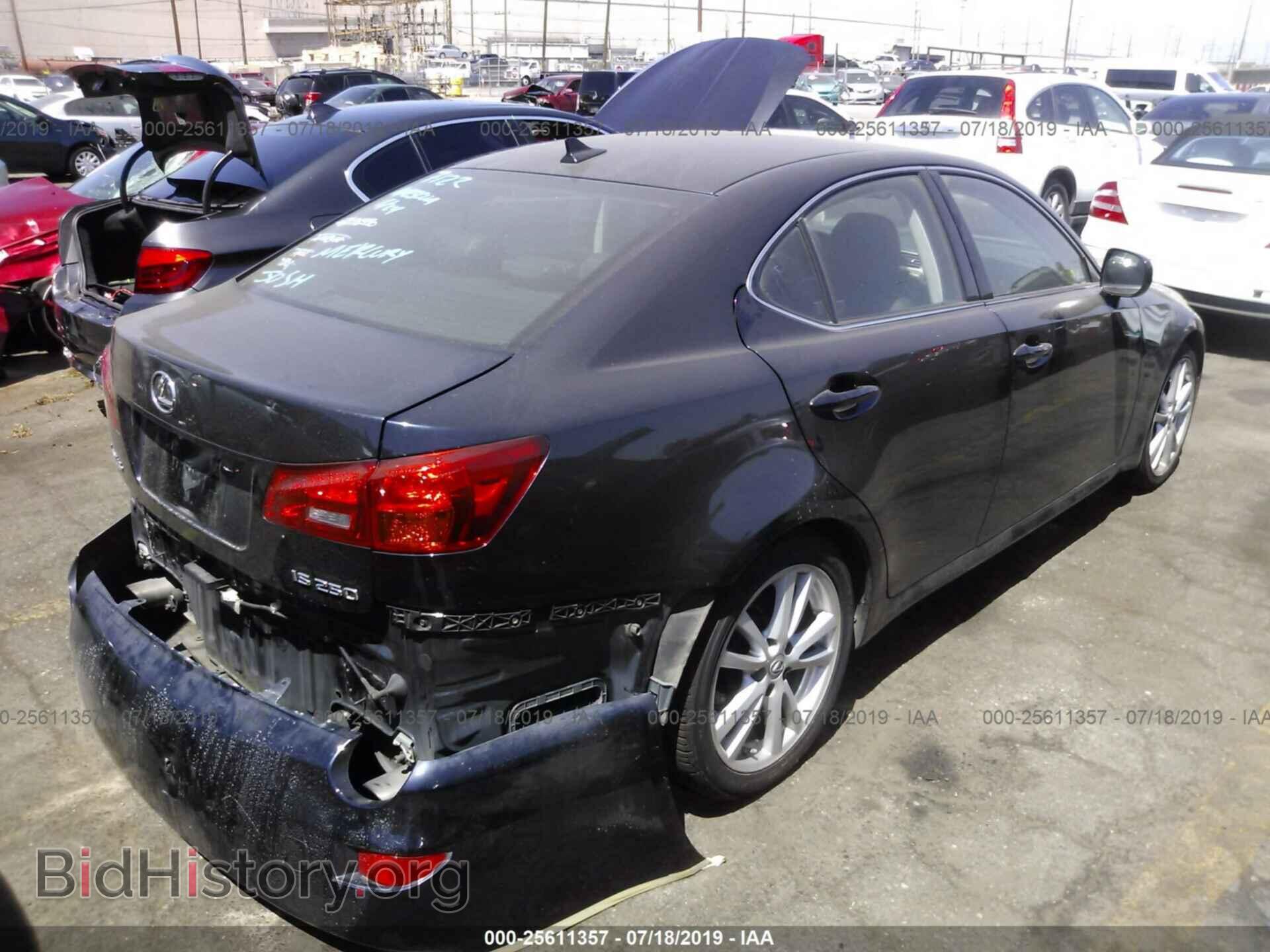 2007 LEXUS IS - VIN: JTHBK262072037747 - Фото 4