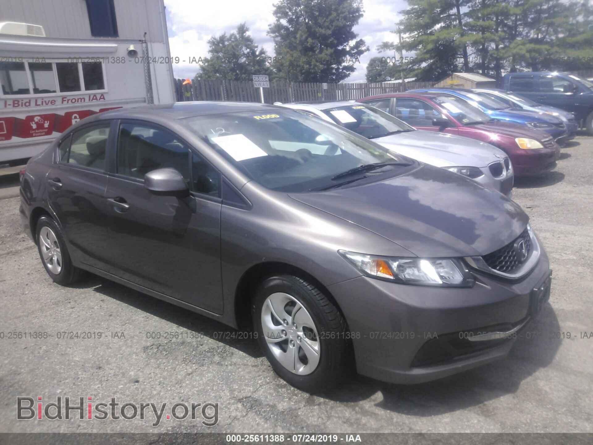 Фотография 2HGFB2F5XDH559738 - HONDA CIVIC 2013