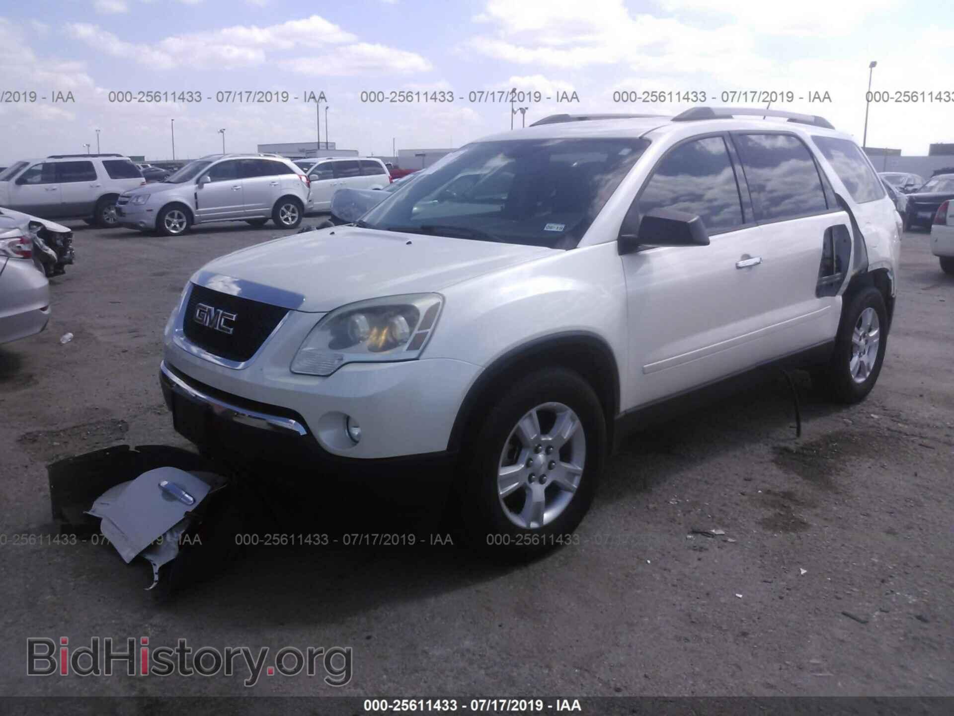 2012 GMC ACADIA - VIN: 1GKKRNED2CJ359392 - Фото 2