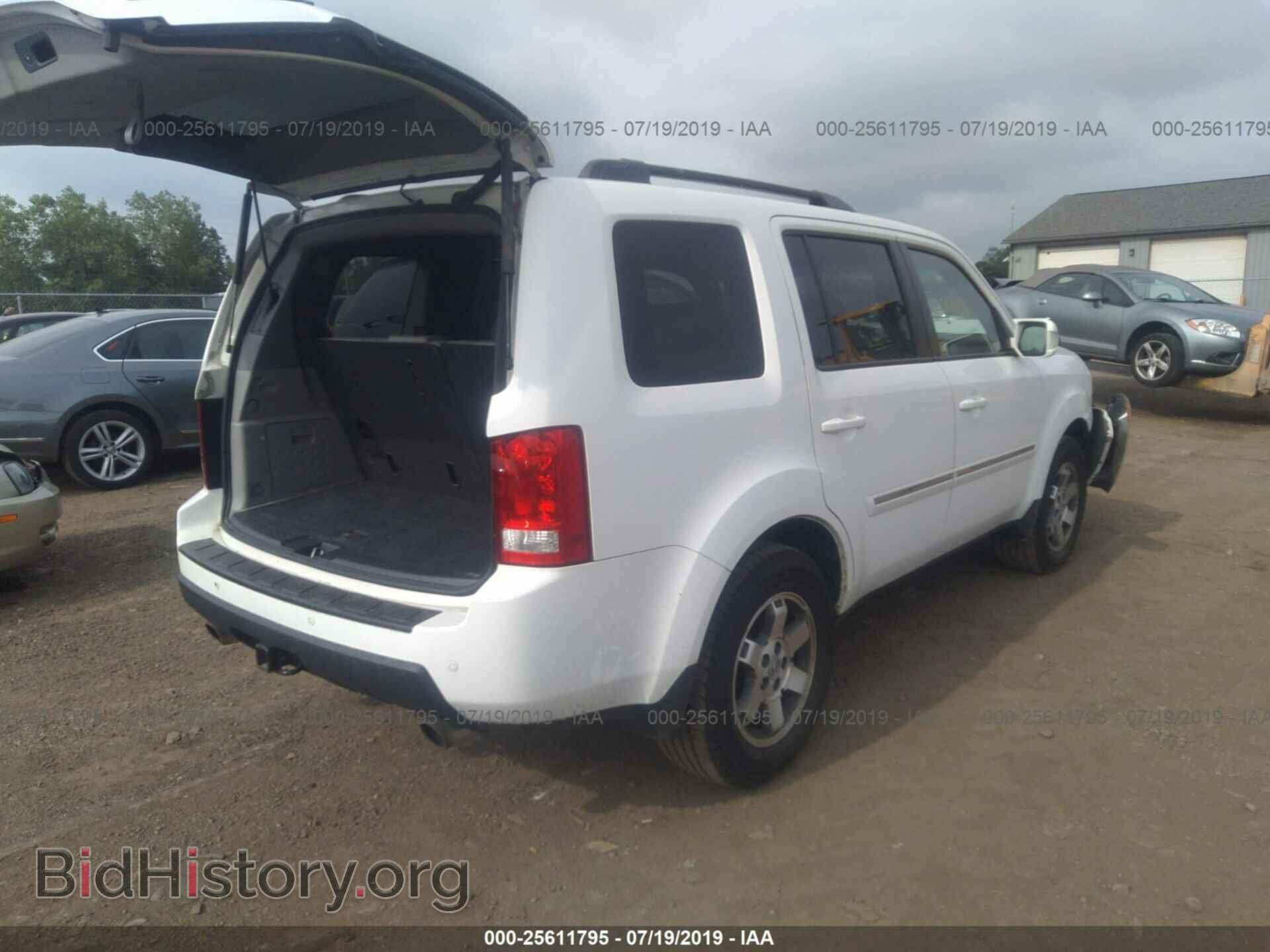 2010 HONDA PILOT - VIN: 5FNYF4H96AB032384 - Фото 4