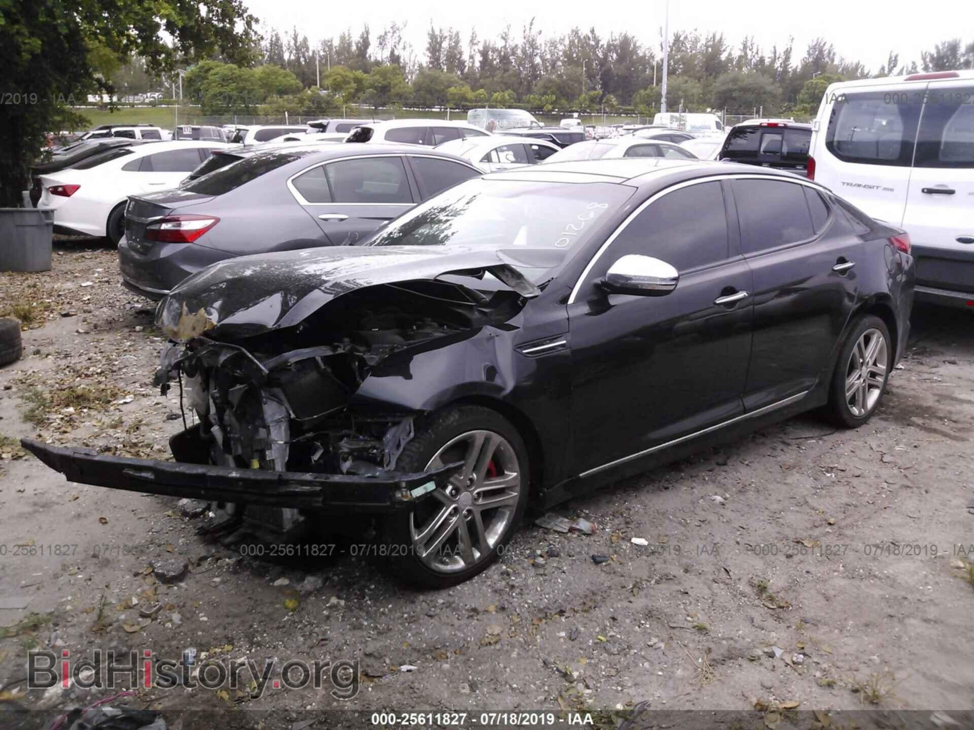 2013 KIA OPTIMA - VIN: 5XXGR4A60DG201268 - Фото 2