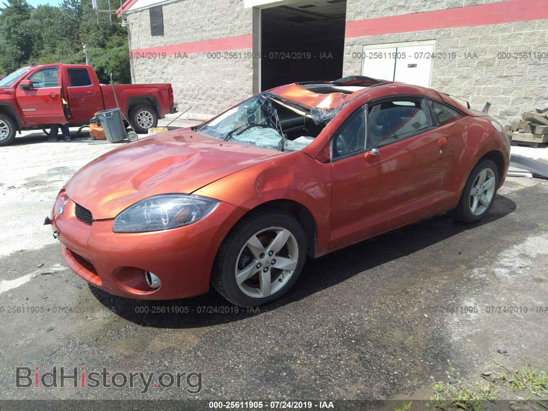 2007 MITSUBISHI ECLIPSE - VIN: 4A3AK34T57E008920 - Photo 2