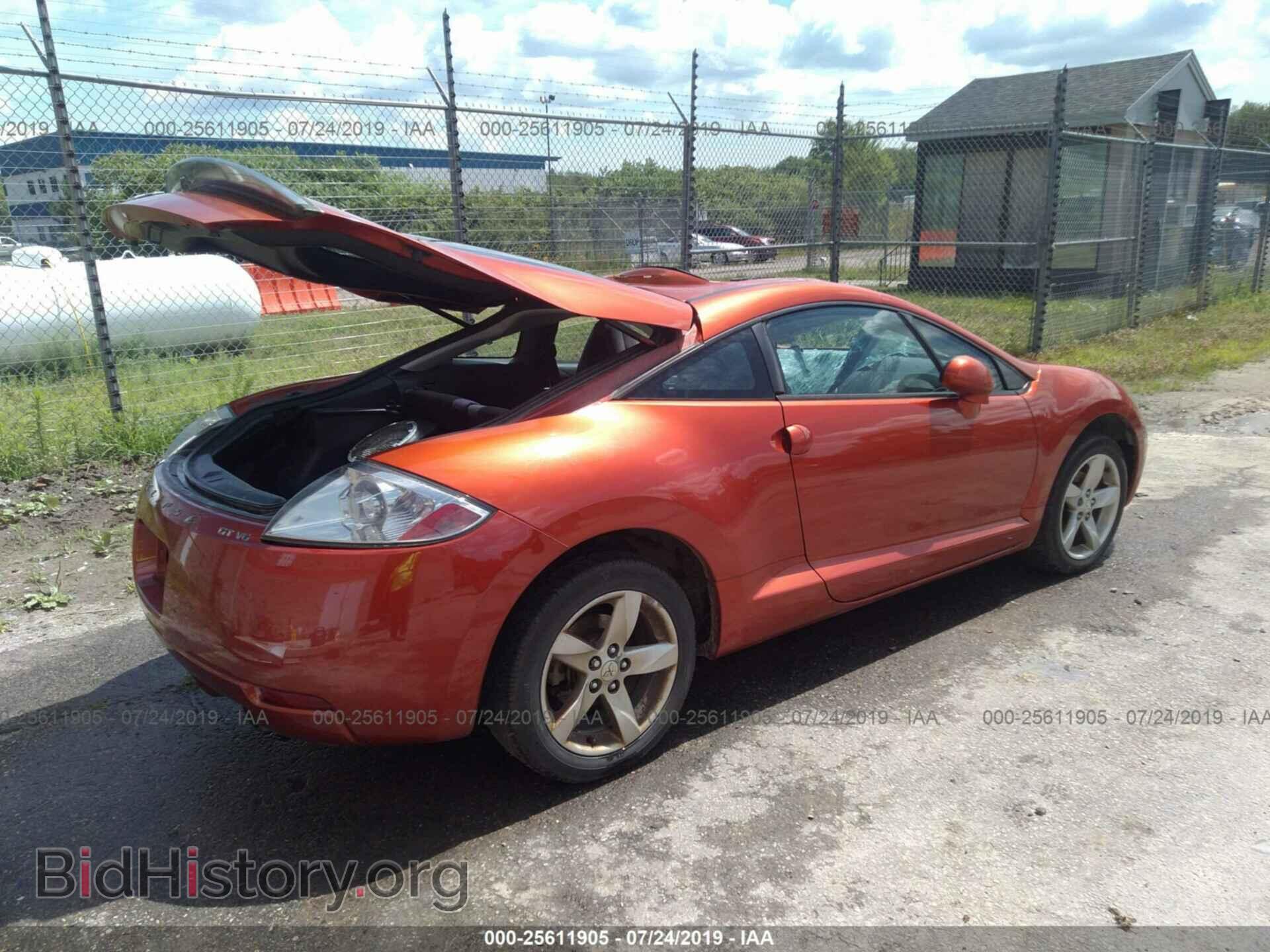 2007 MITSUBISHI ECLIPSE - VIN: 4A3AK34T57E008920 - Photo 4
