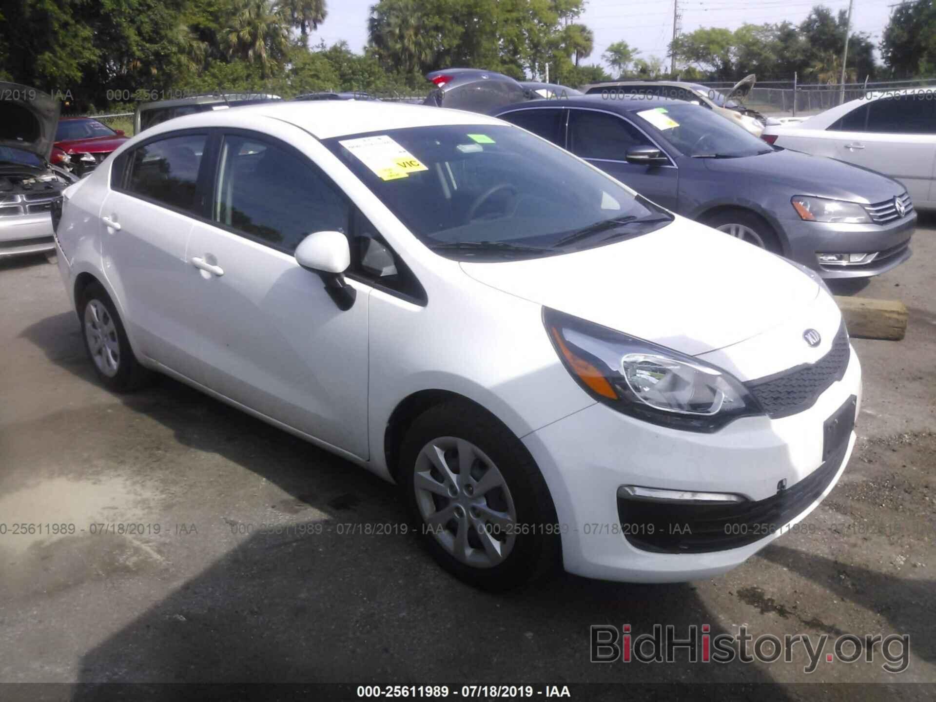 Photo KNADM4A32H6016048 - KIA RIO 2017