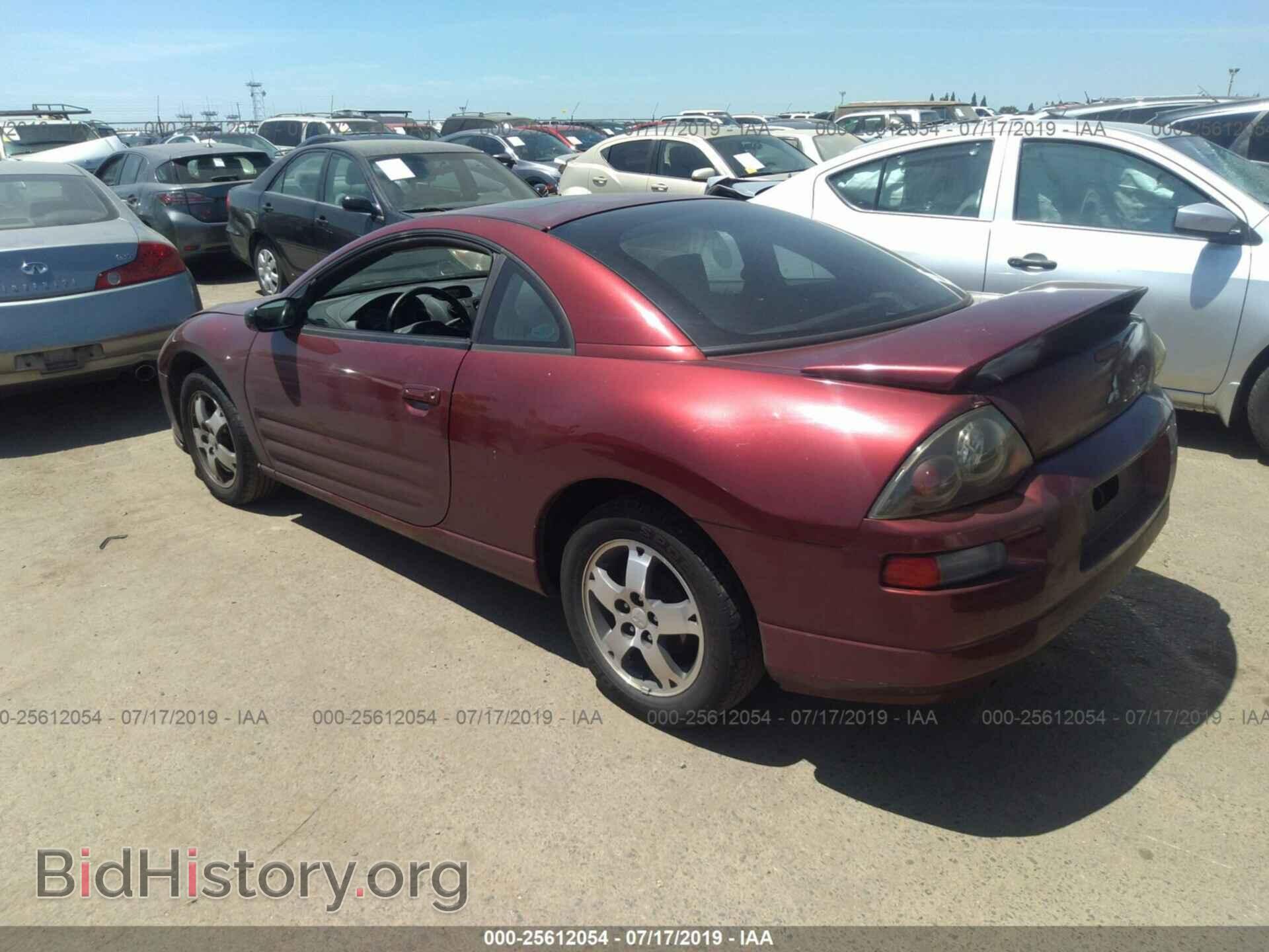 2003 MITSUBISHI ECLIPSE - VIN: 4A3AC44G83E163977 - Фото 3