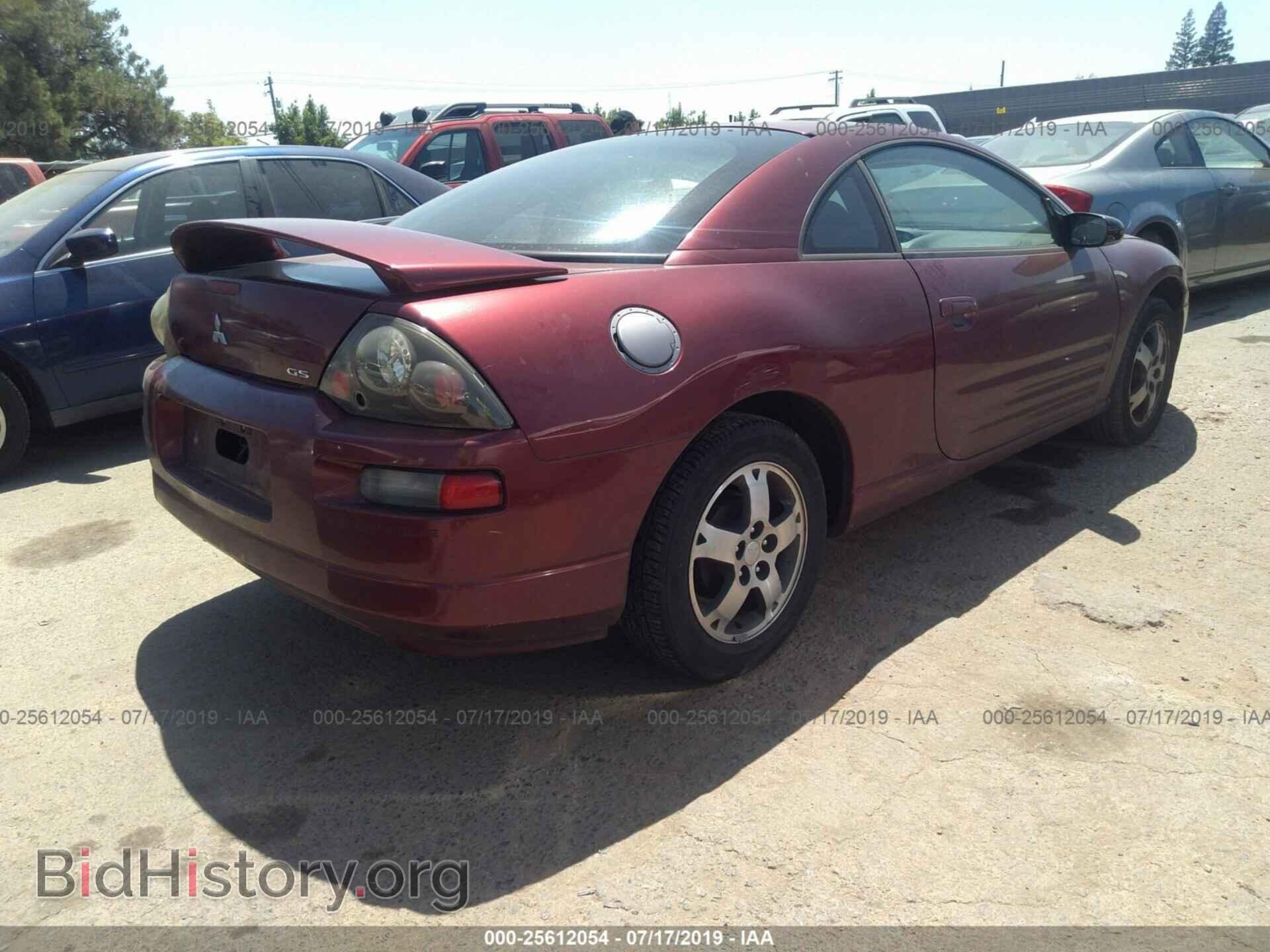 2003 MITSUBISHI ECLIPSE - VIN: 4A3AC44G83E163977 - Фото 4