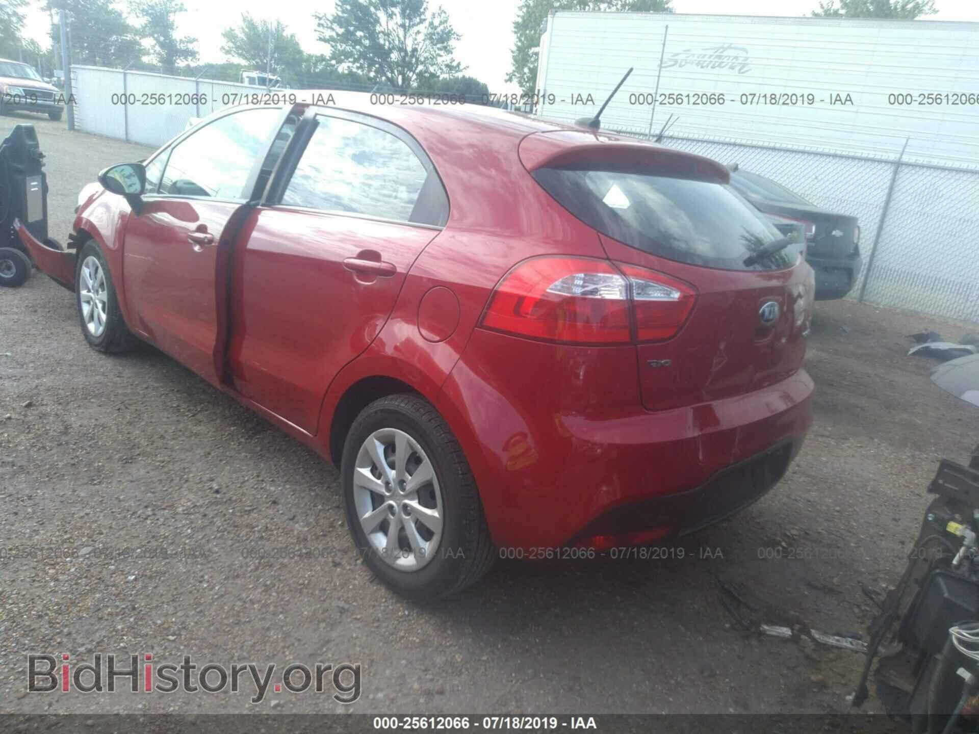 2013 KIA RIO - VIN: KNADN5A37D6207381 - Photo 3