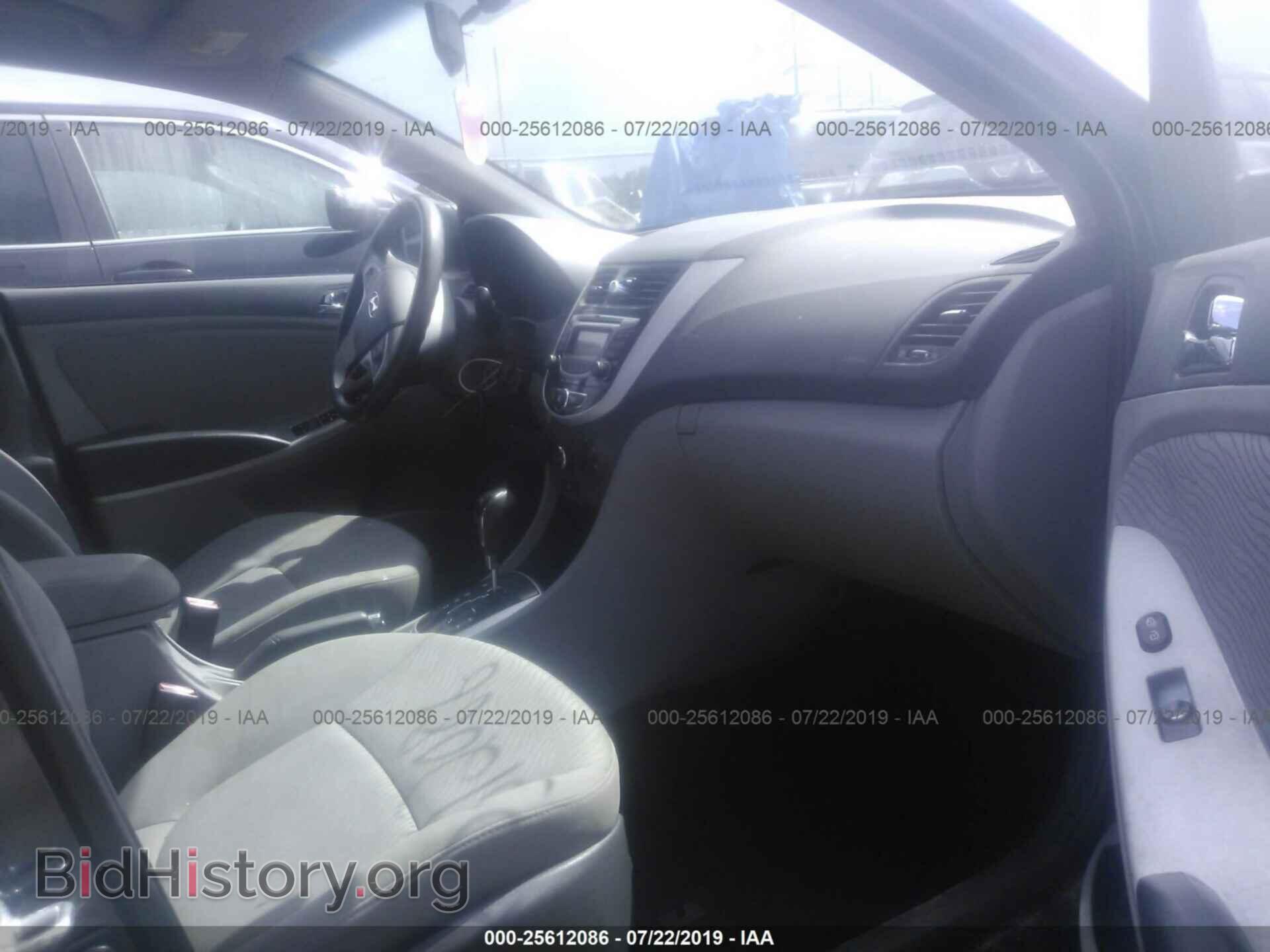 2013 HYUNDAI ACCENT - VIN: KMHCU4AE3DU351658 - Фото 5
