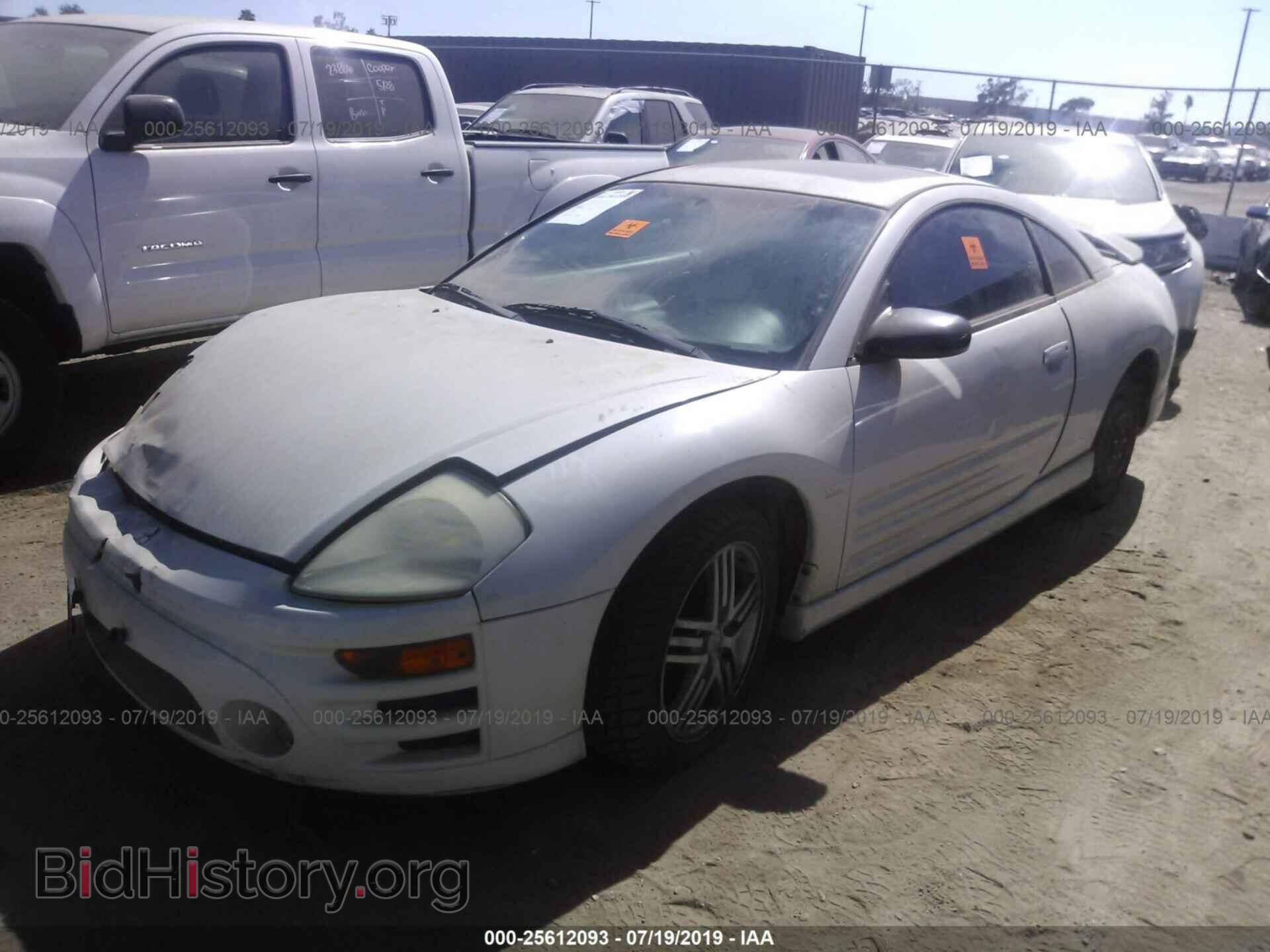 2003 MITSUBISHI ECLIPSE - VIN: 4A3AC84HX3E208336 - Фото 2