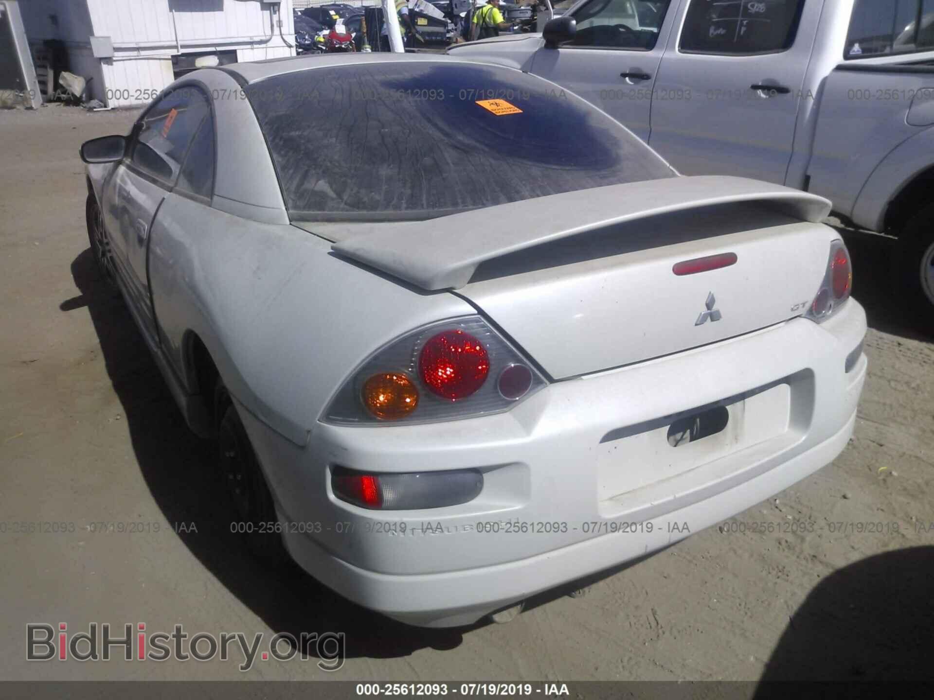 2003 MITSUBISHI ECLIPSE - VIN: 4A3AC84HX3E208336 - Фото 3