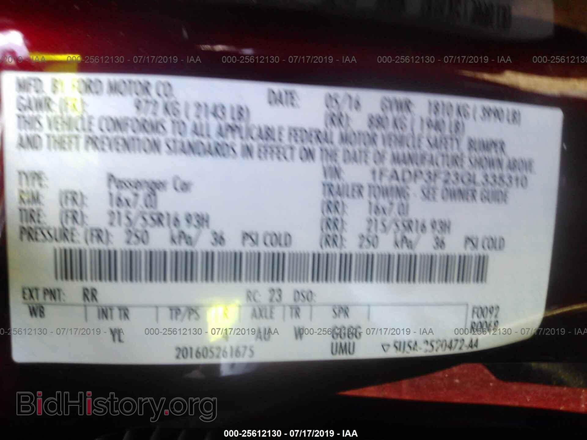 2016 FORD FOCUS - VIN: 1FADP3F23GL335310 - Photo 9