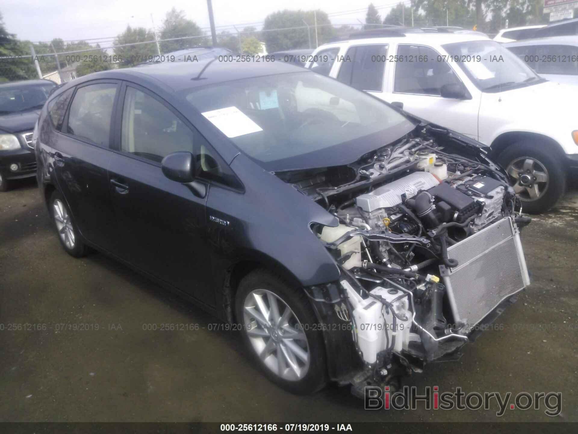 Photo JTDZN3EU0E3311973 - TOYOTA PRIUS V 2014