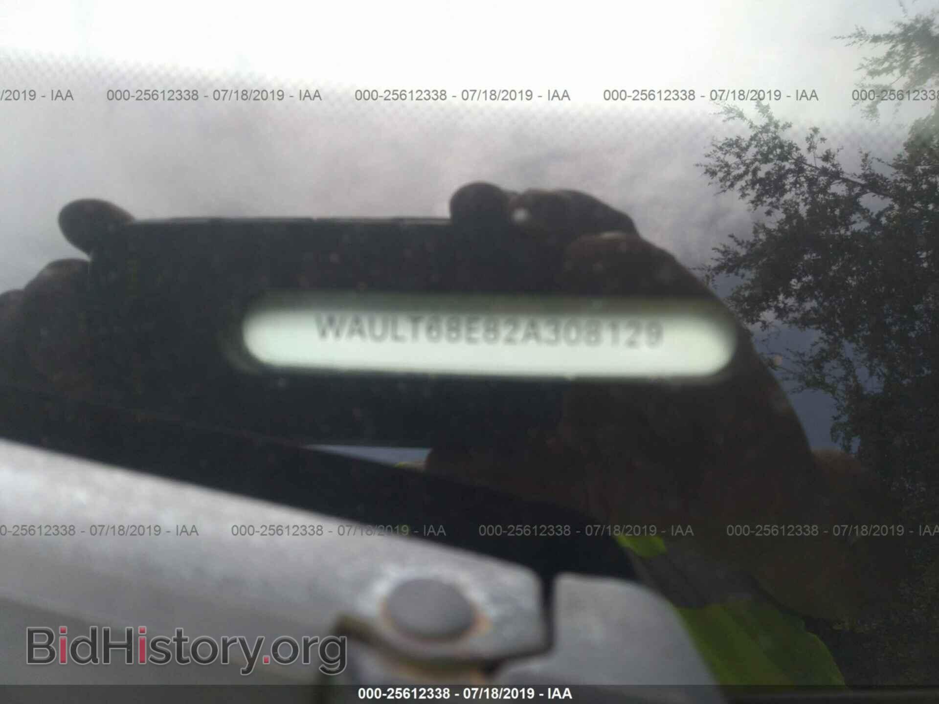 2002 AUDI A4 - VIN: WAULT68E82A308129 - Фото 9