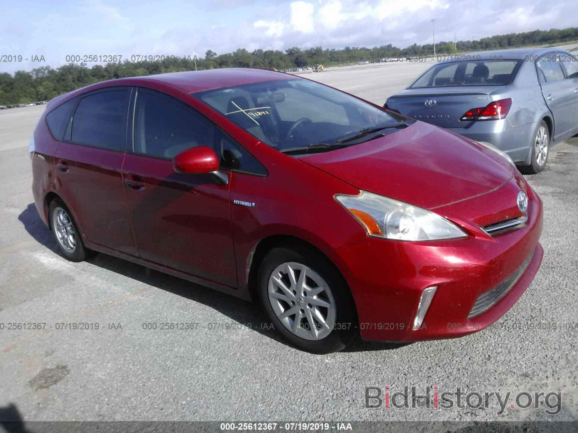 Photo JTDZN3EU3C3021501 - TOYOTA PRIUS V 2012