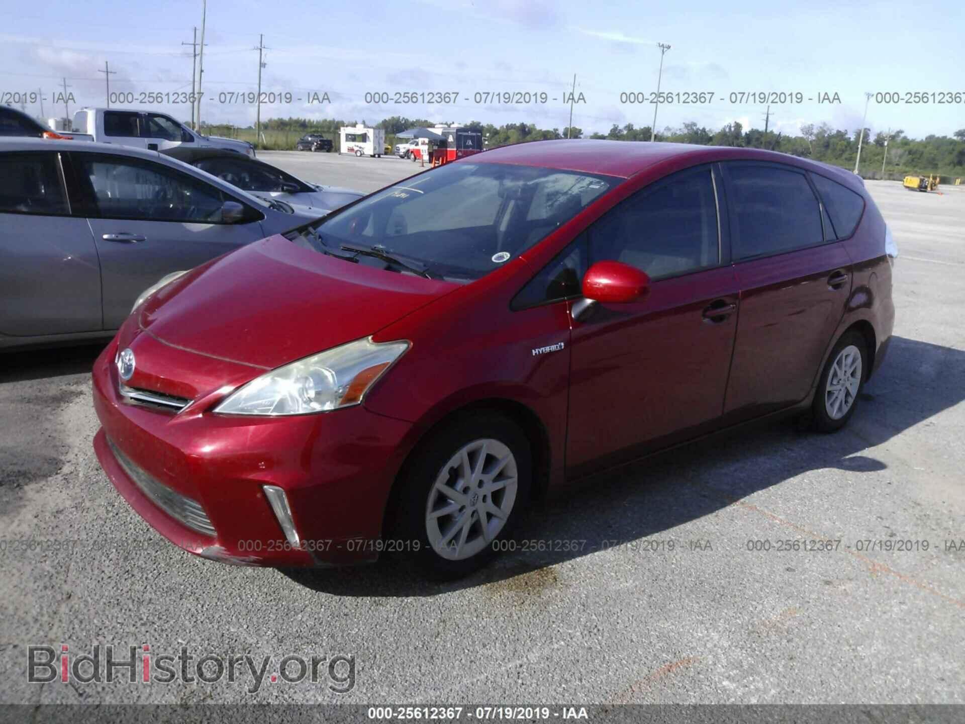 2012 TOYOTA PRIUS V - VIN: JTDZN3EU3C3021501 - Фото 2