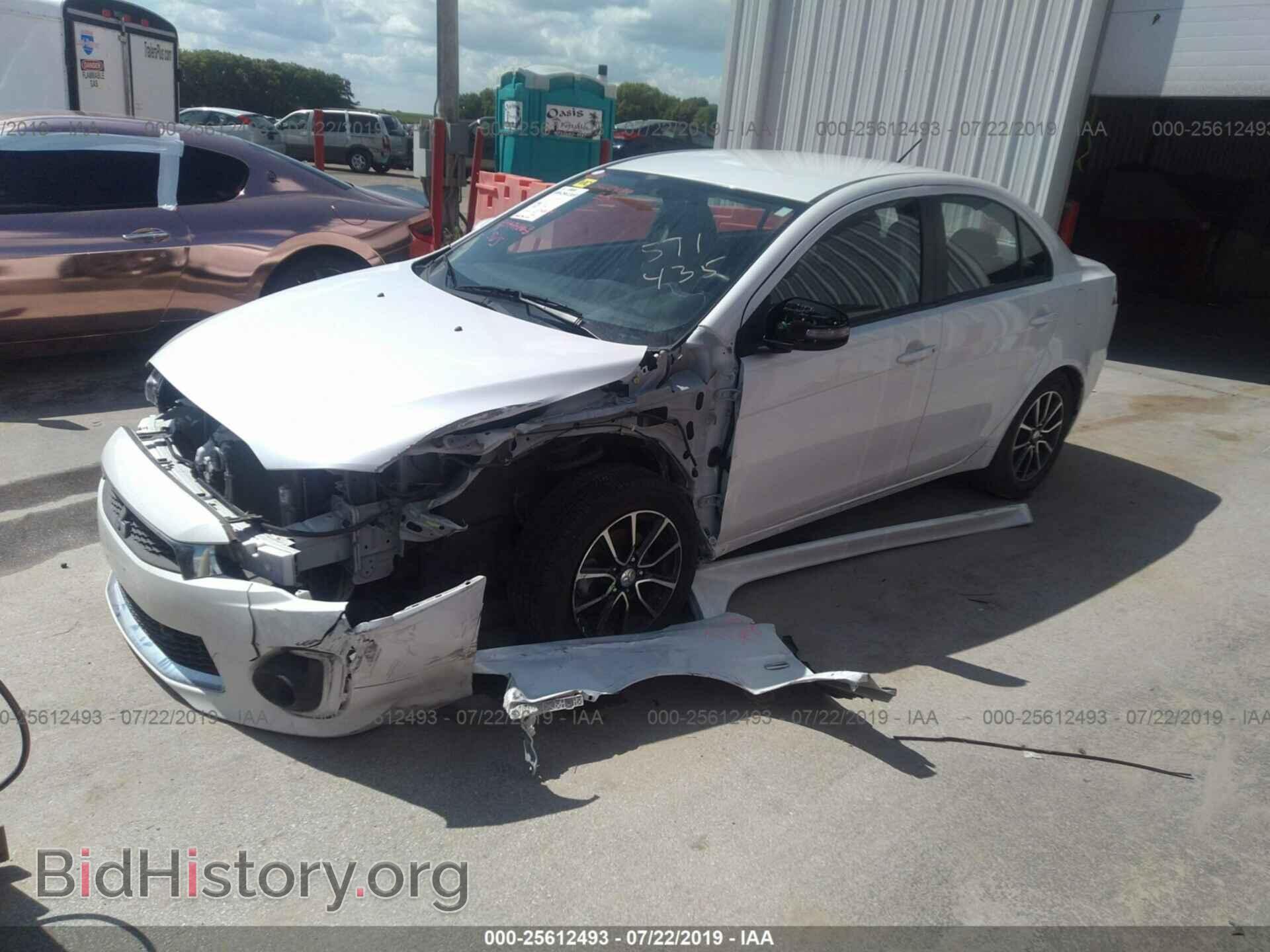 2017 MITSUBISHI LANCER - VIN: JA32U2FU6HU013227 - Фото 2