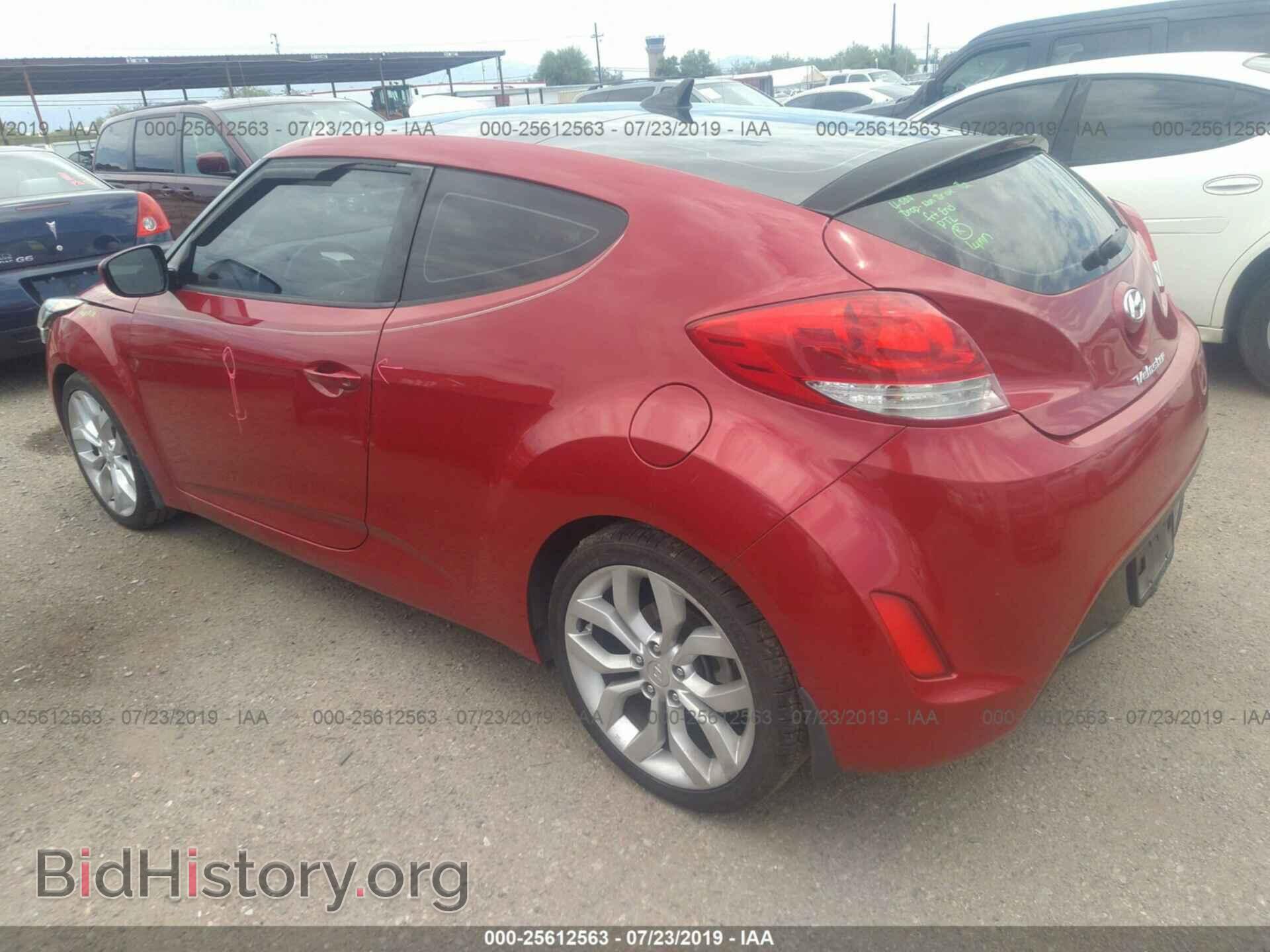2013 HYUNDAI VELOSTER - VIN: KMHTC6AD2DU108591 - Фото 3