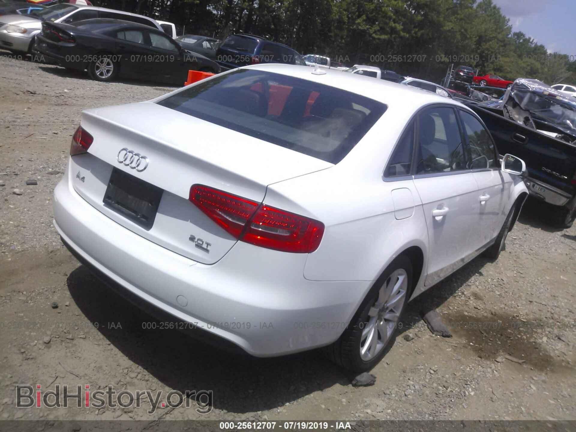 2013 AUDI A4 - VIN: WAUFFAFL8DN024262 - Фото 4