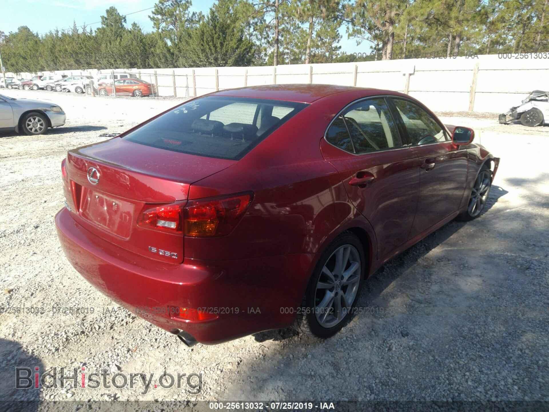 2006 LEXUS IS - VIN: JTHBK262662004203 - Фото 4
