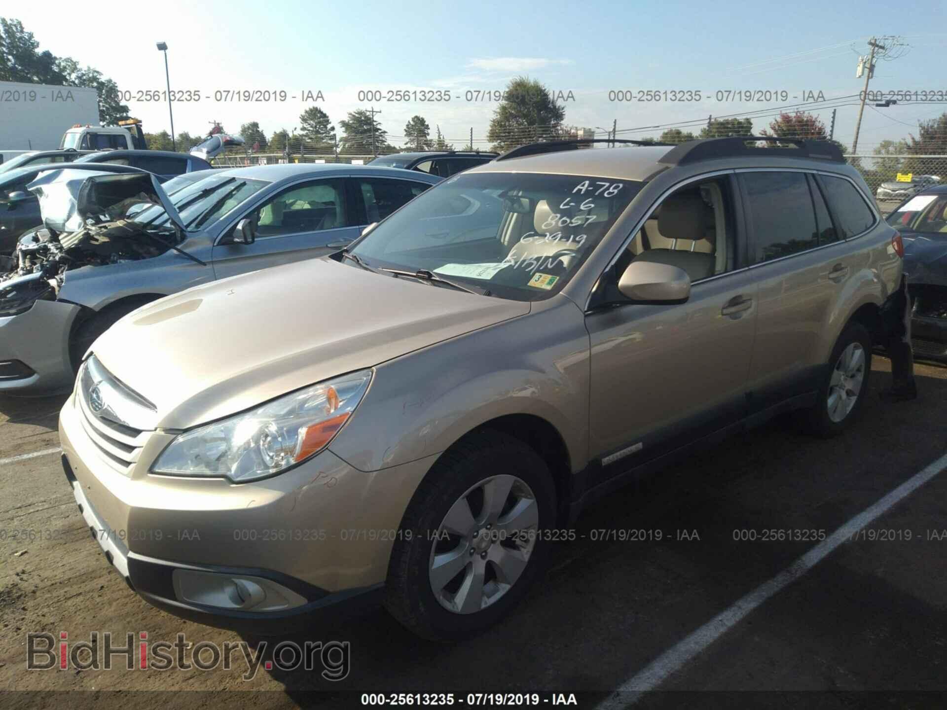 2010 SUBARU OUTBACK - VIN: 4S4BRBCC9A3368057 - Фото 2