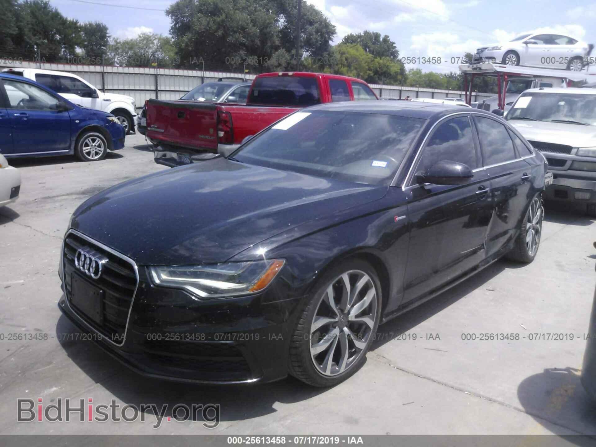 2013 AUDI A6 - VIN: WAUHGAFC8DN142446 - Фото 2