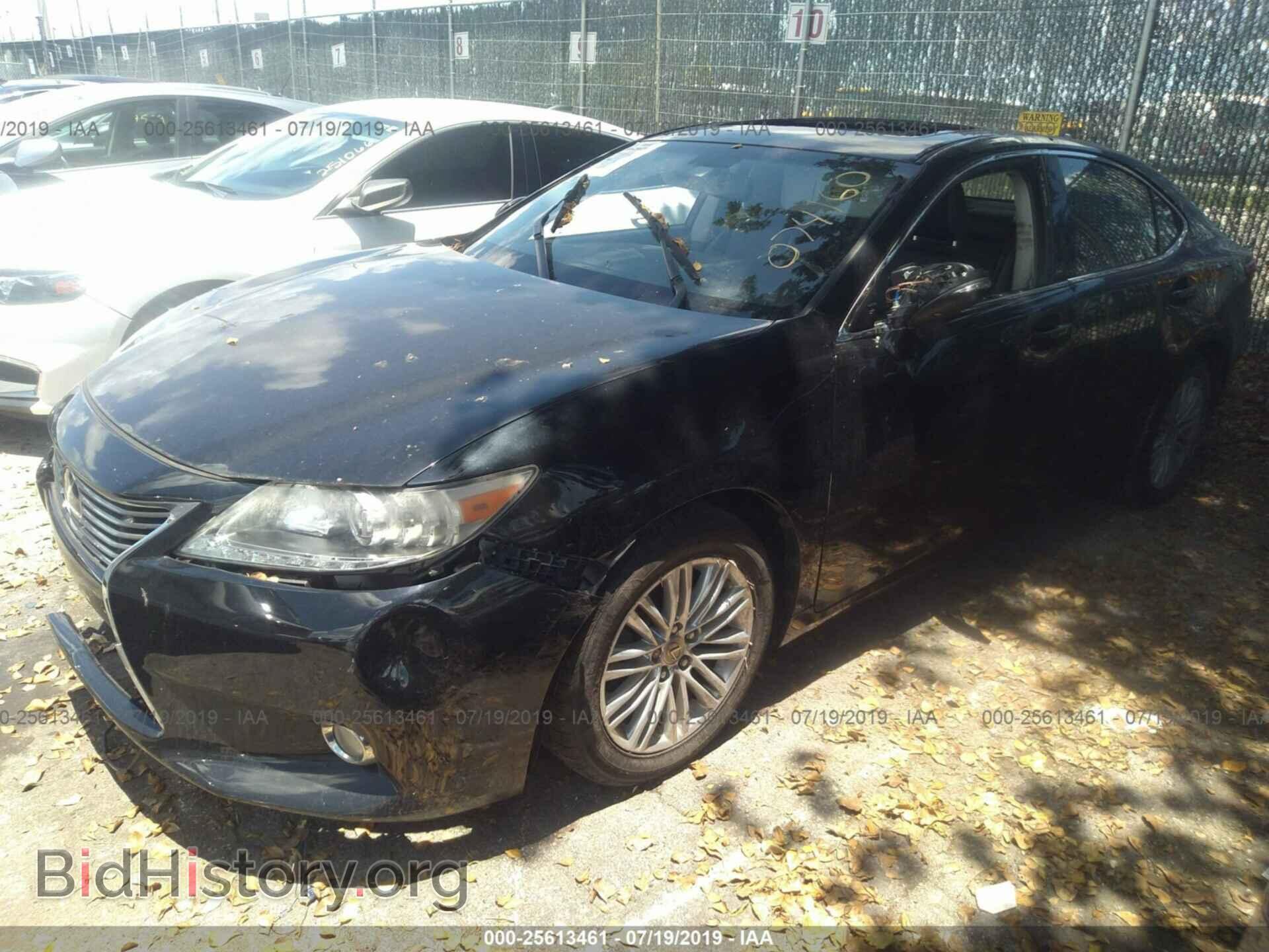 2013 LEXUS ES - VIN: JTHBK1GGXD2074160 - Фото 2
