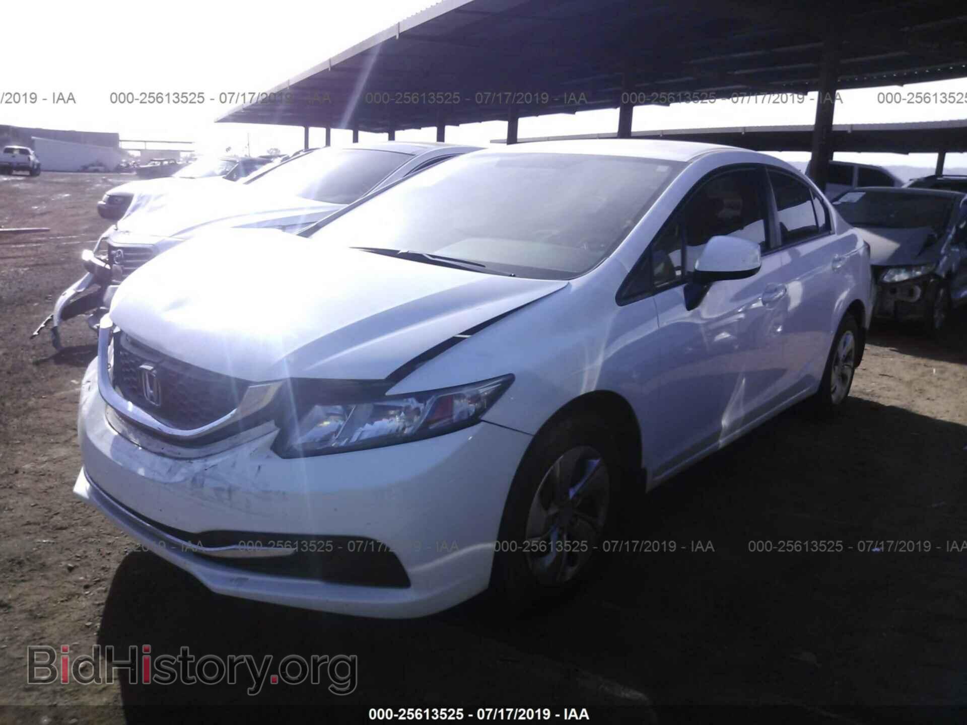 2013 HONDA CIVIC - VIN: 19XFB2F52DE084354 - Фото 2