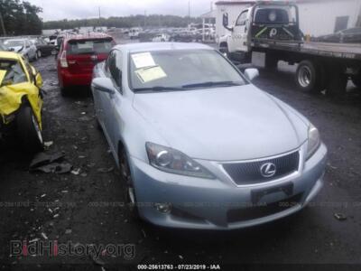 2011 Lexus IS 350, голубой — VIN JTHFE2C20B2505689, IAAI