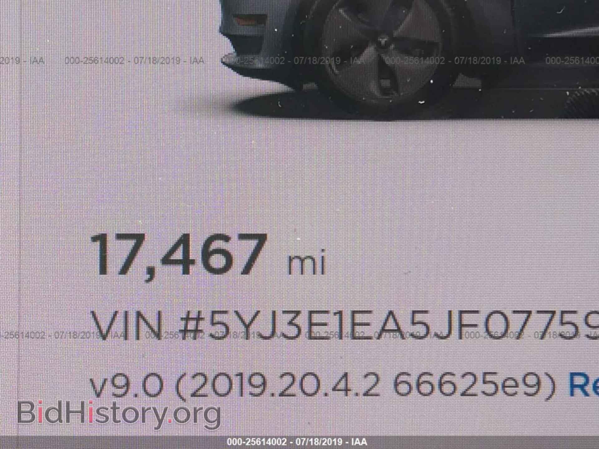 2018 TESLA MODEL 3 - VIN: 5YJ3E1EA5JF077598 - Фото 7