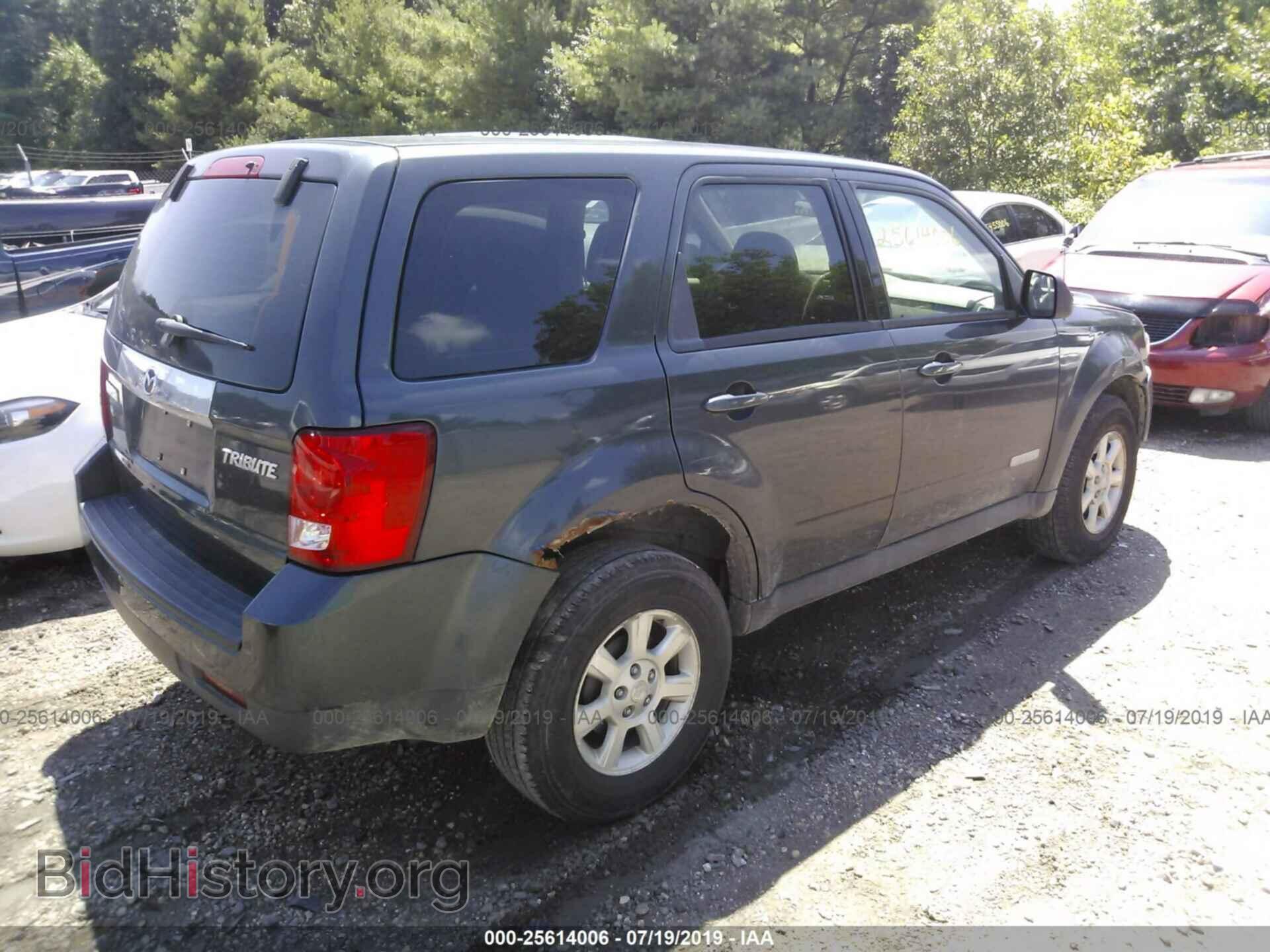 2008 MAZDA TRIBUTE - VIN: 4F2CZ02Z48KM14221 - Фото 4