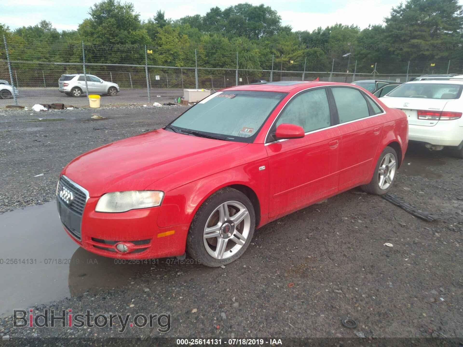 2007 AUDI A4 - VIN: WAUDF78E57A103649 - Фото 2
