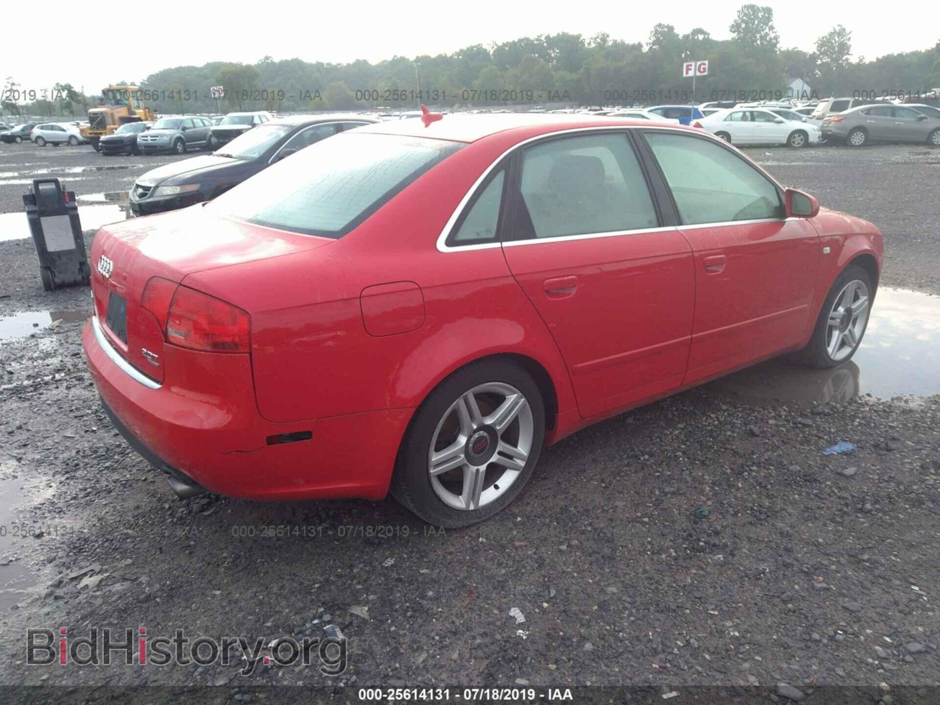 2007 AUDI A4 - VIN: WAUDF78E57A103649 - Фото 4