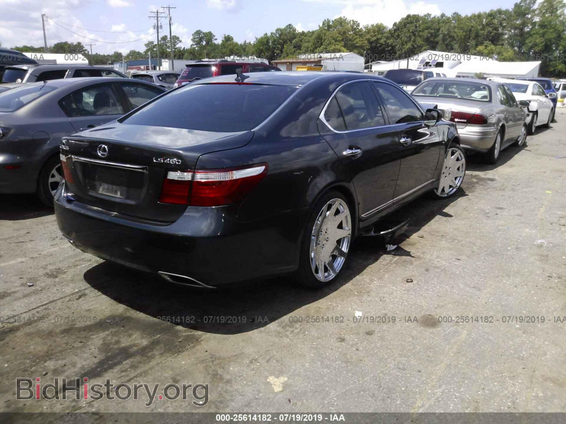 2007 LEXUS LS - VIN: JTHBL46F775007073 - Photo 4