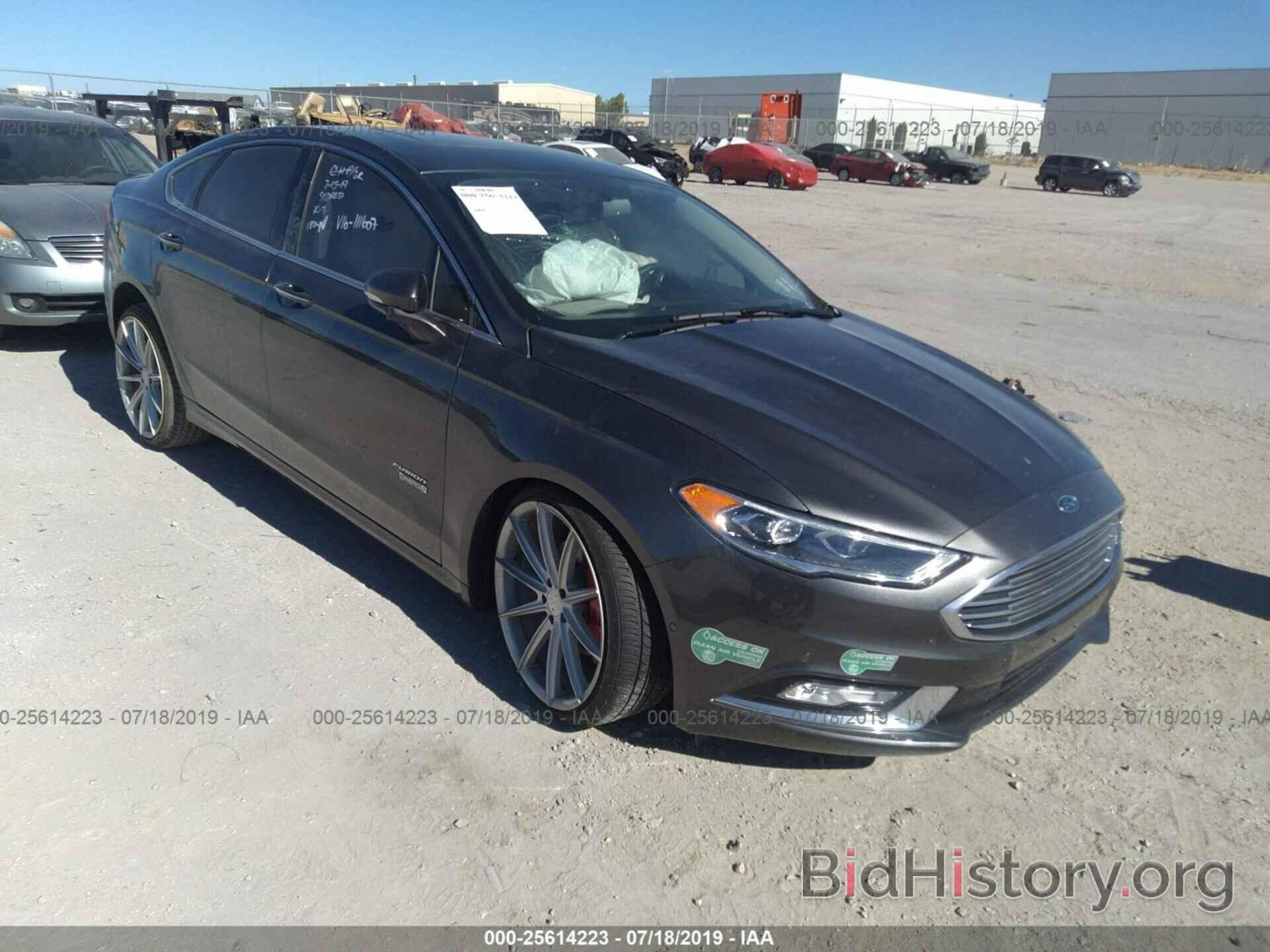 Photo 3FA6P0SU0HR350560 - FORD FUSION 2017