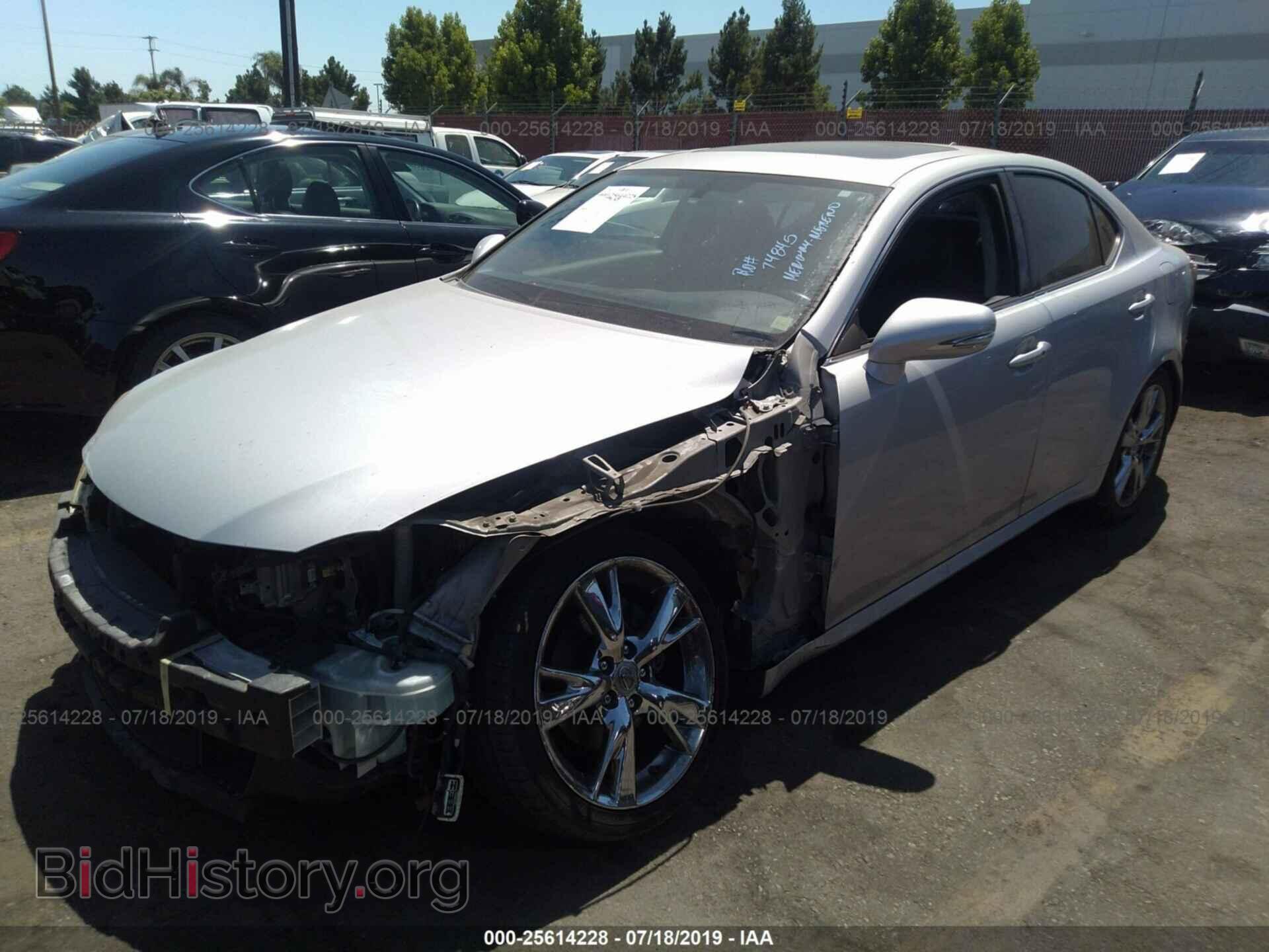 2009 LEXUS IS - VIN: JTHBK262095093558 - Фото 2